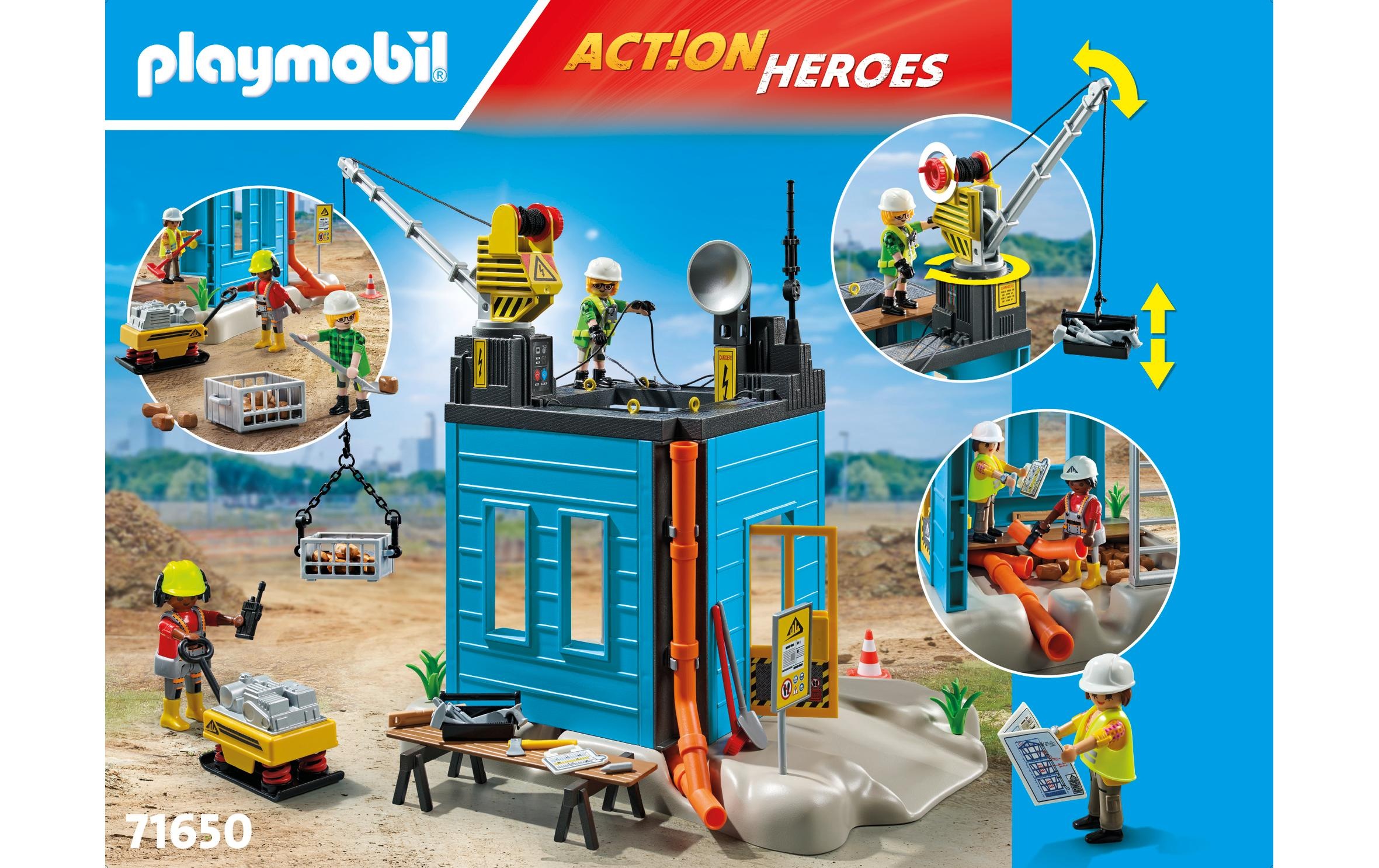Playmobil® Spielbausteine »My Life Baustelle 71650«