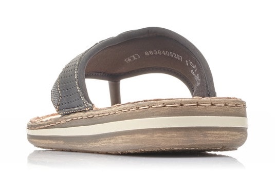 Rieker Zehentrenner  Sommerschuh, Strandschuh mit weicher Leder-Innensohle