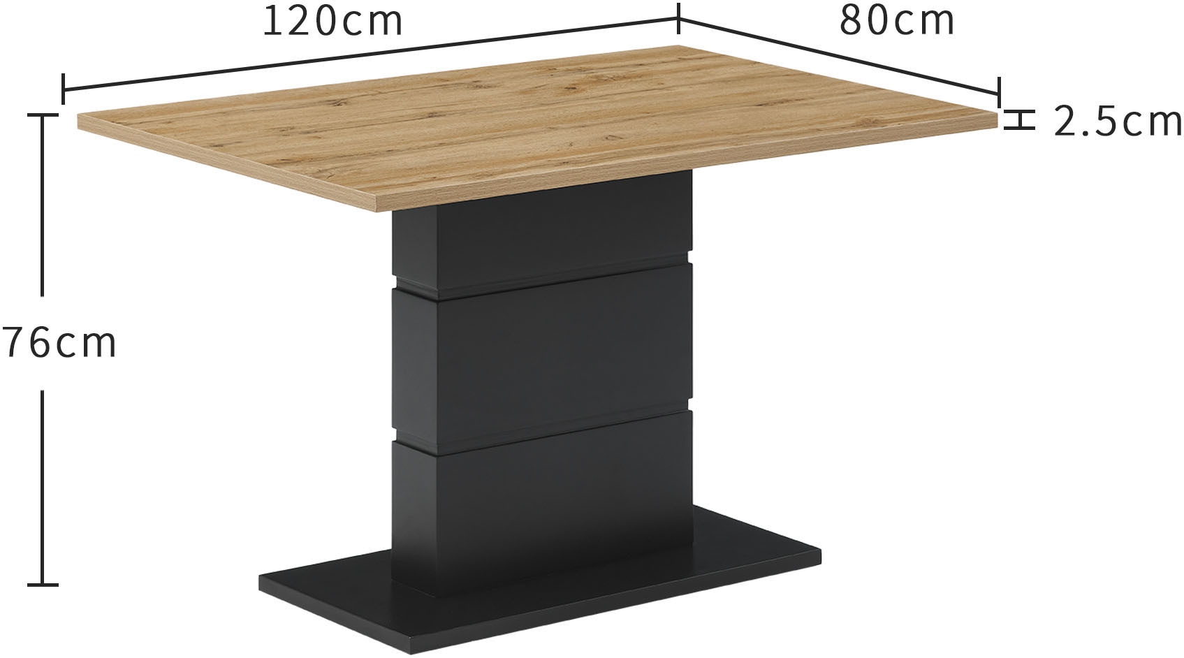GOODproduct Eckbankgruppe »Geranie, Sitzgruppe, Eckbank links und rechts montierbar« Set, Gruppe bestehend aus Eckbank, Esstisch 120 cm, zwei Freischwinger, 4 Stk. tlg. Eckbank wahlweise links und rechts montierbar