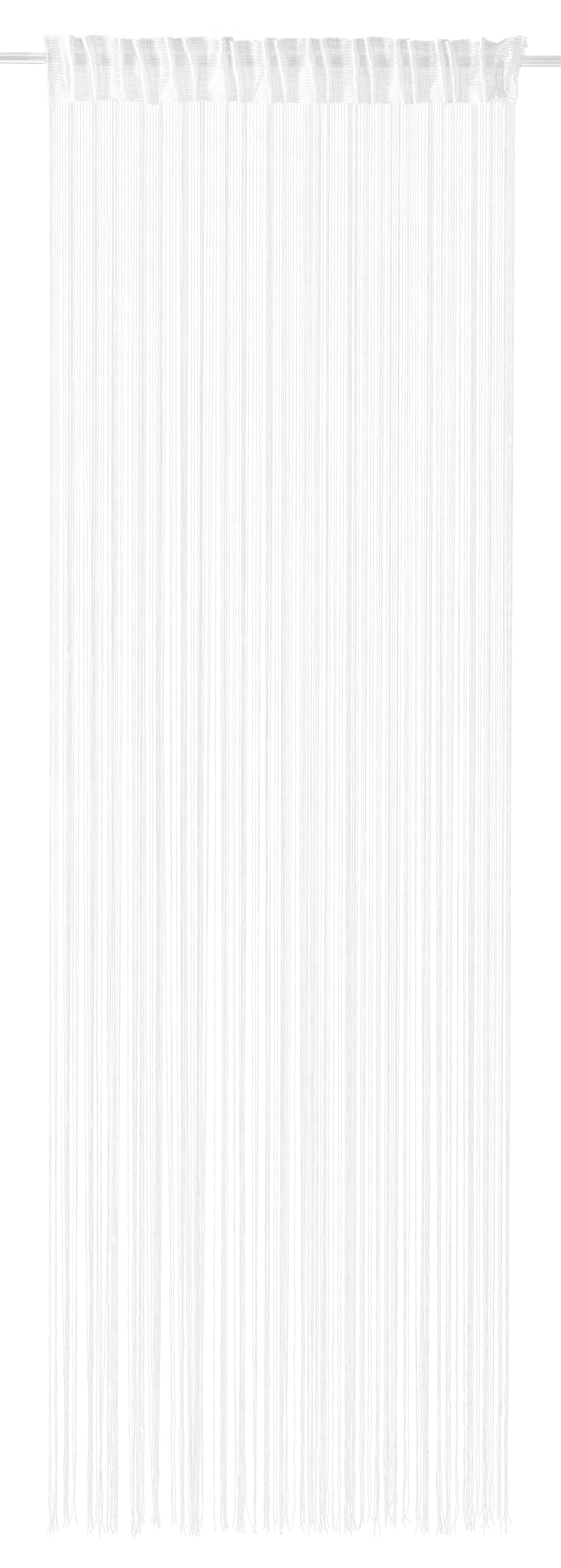 HOME WOHNIDEEN Rideau de fils »SIMINO« Bande multifonctionnelle 1 cuis tlg. Fadenstore Jacquard, Kombiband