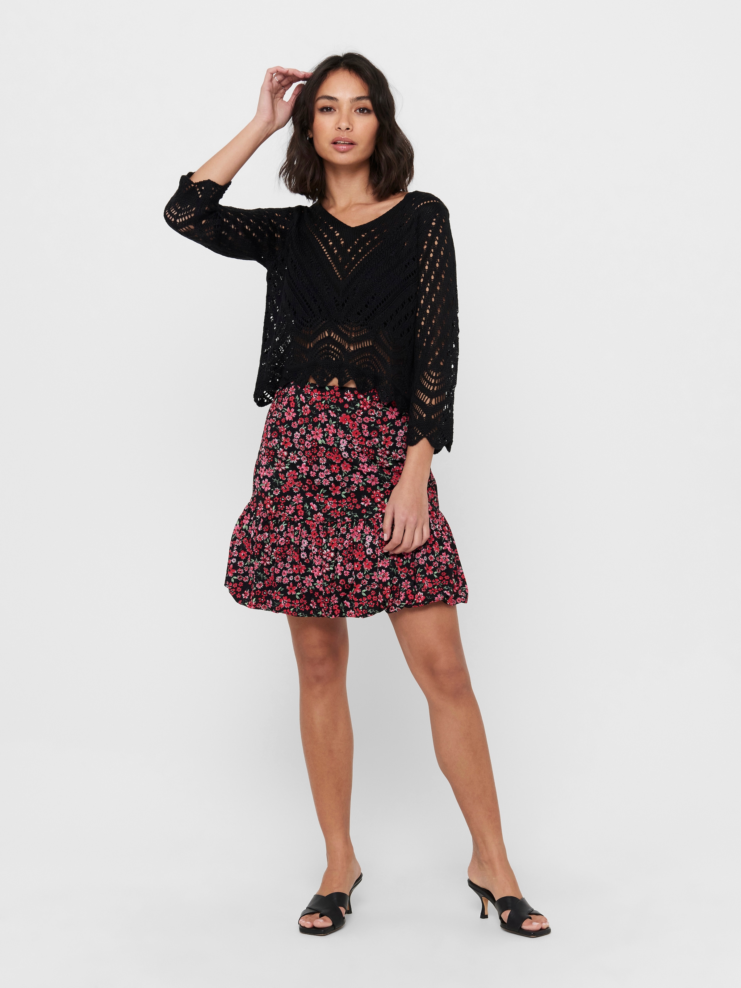 JDY »JDYNEW SUN 3/4 CROPPED PULLOVER KNT NOOS«