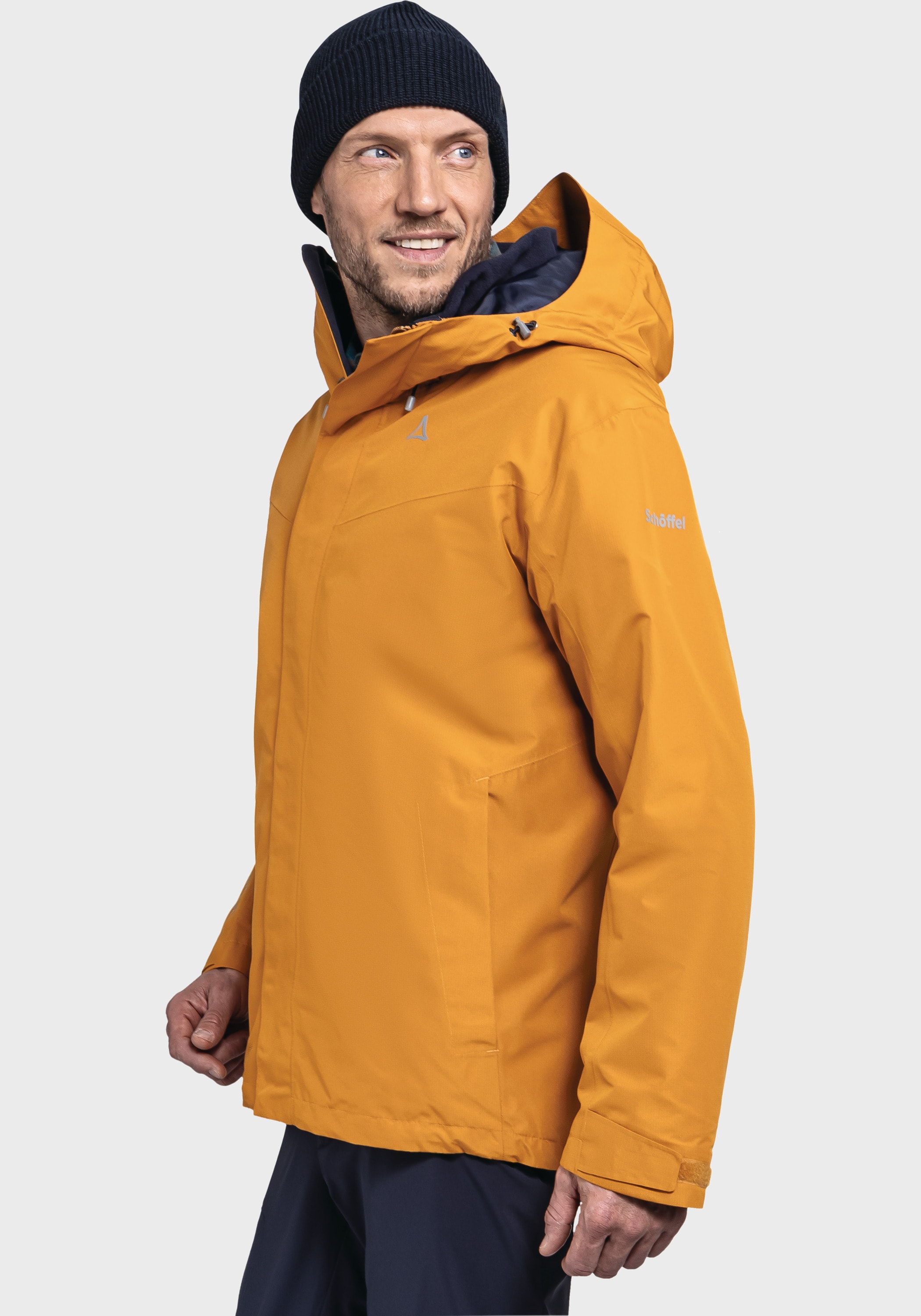 Schöffel Doppeljacke »Hiking 3in1 Jacket Style Okere MNS« mit Kapuze