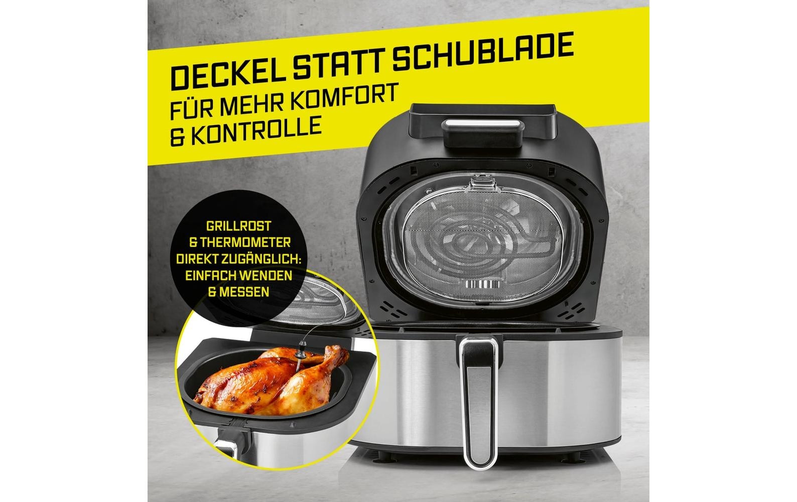 GOURMETmaxx Heissluftfritteuse »5,5 l« 2000 W