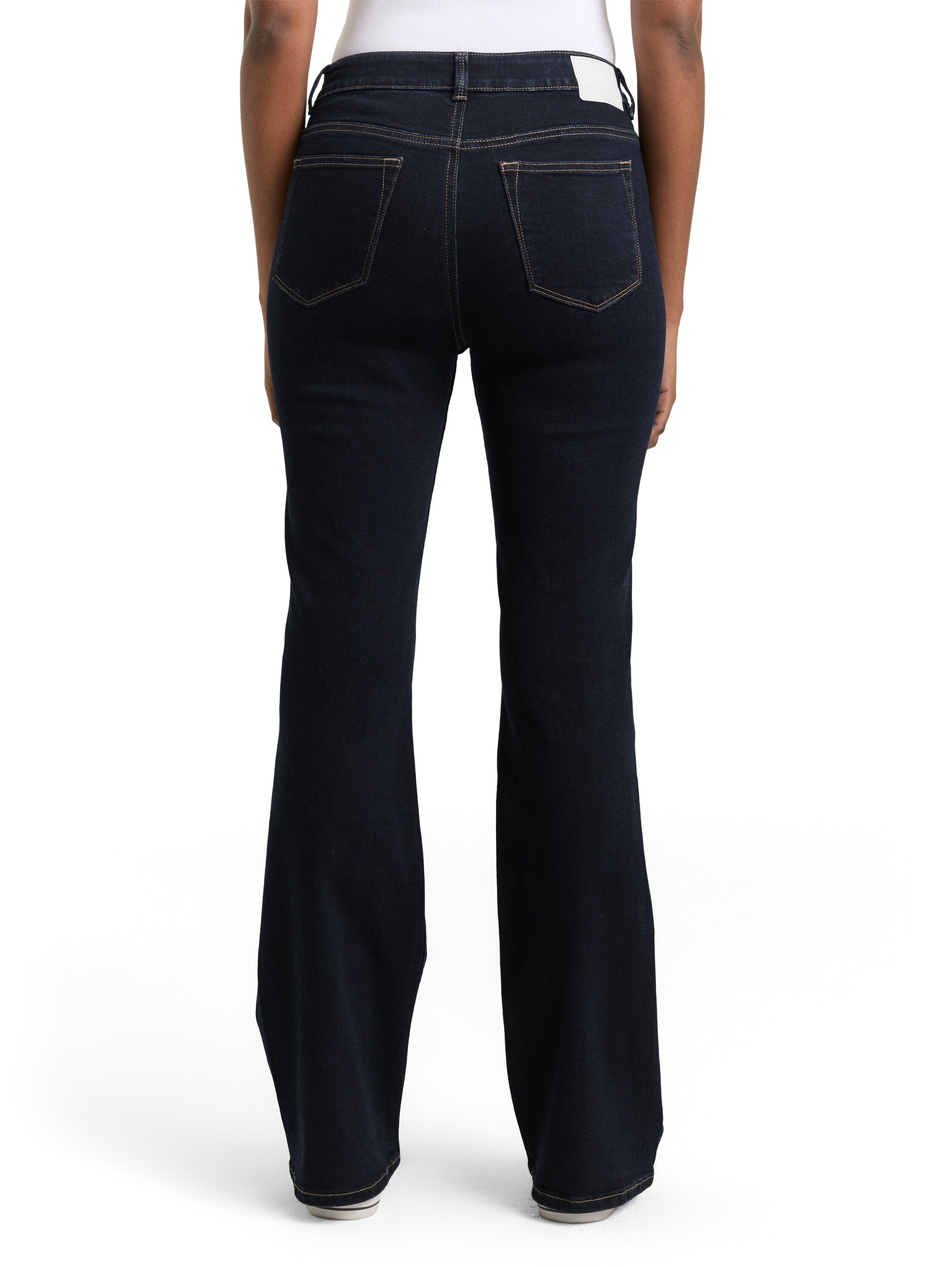 TOM TAILOR Denim Bootcut-Jeans »AVA« mit Taschen