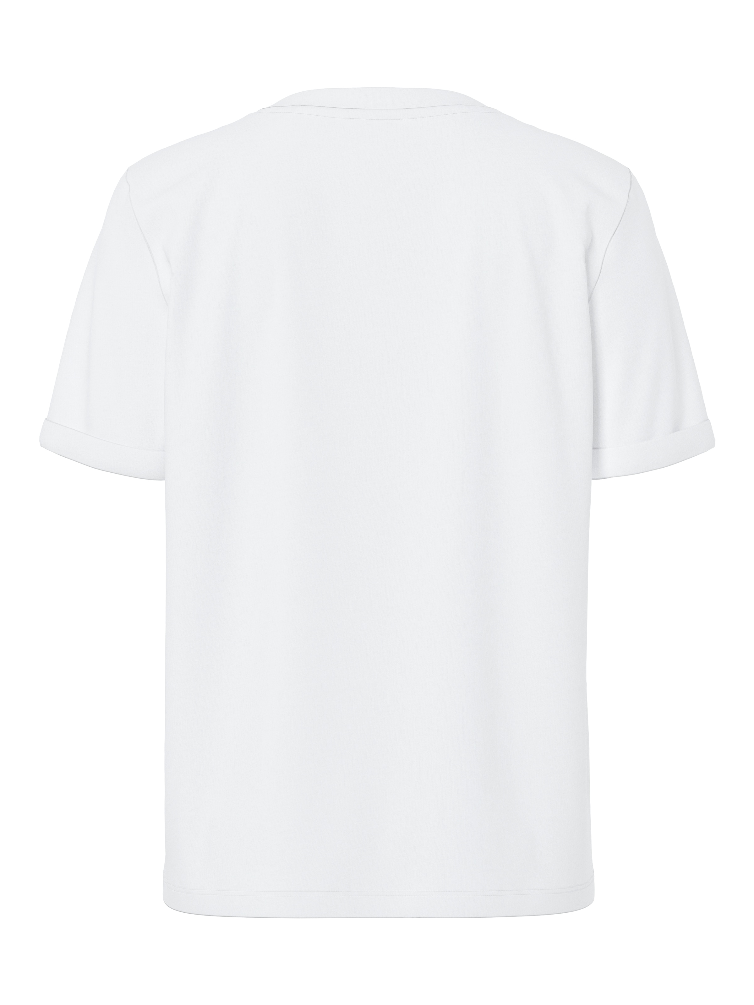 pieces T-shirt à manches courtes »PCRIA SS V-NECK SOLID TEE JRS NOOS BC« Baumwolle, regular fit