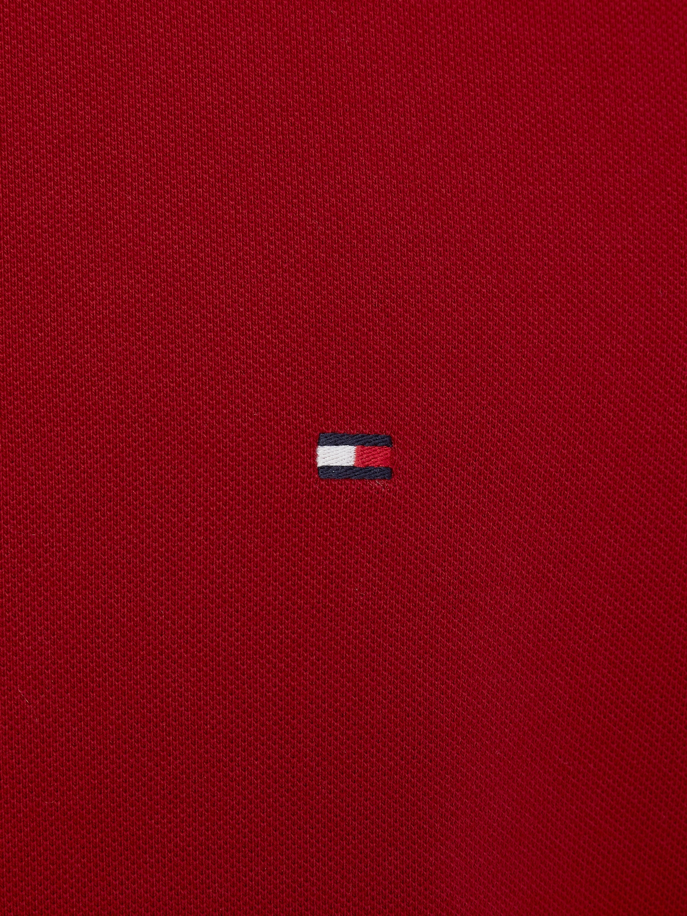 Tommy Hilfiger »1985 SLIM POLO« Markenstickerei, aus Baumwoll-Piqué