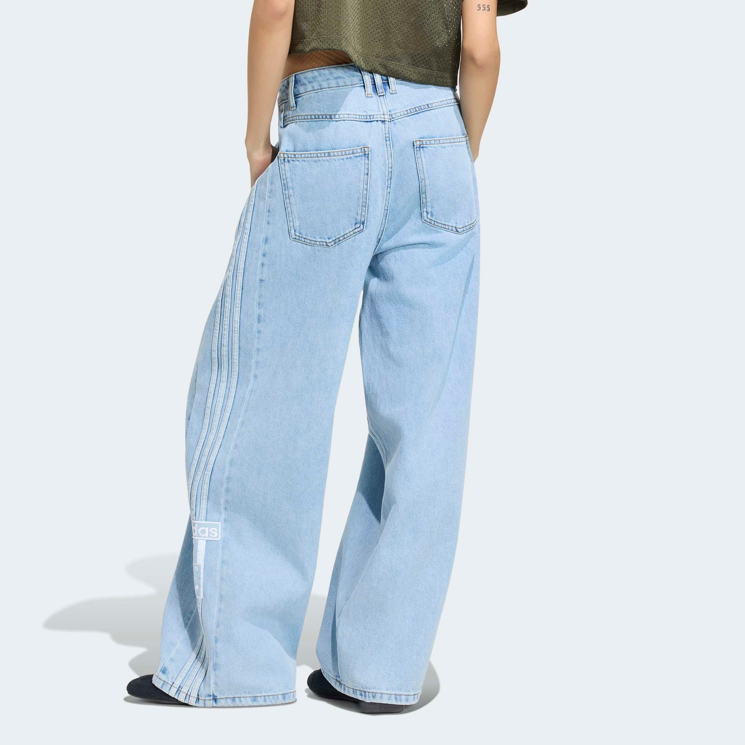 adidas Originals Pantalon de sport »ADIBREAK, WEITES BEIN, MITTELHOHER BUND«  Jeans, coupe décontractée