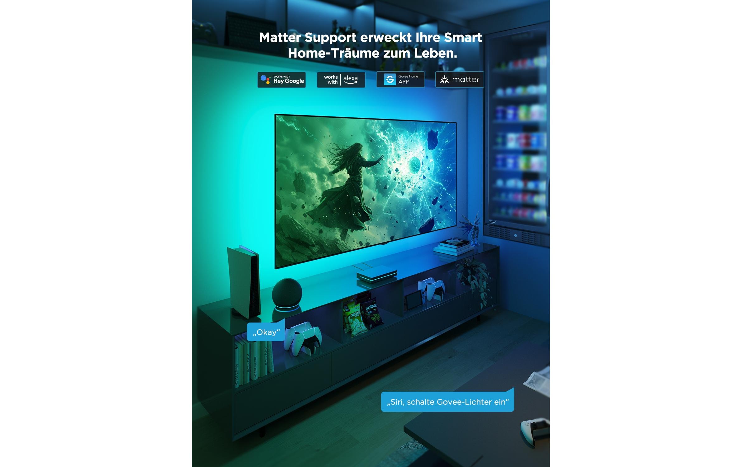 Govee Lampe LED intelligente »HDMI AI Sync Box Kit 75-85« 1 cuis