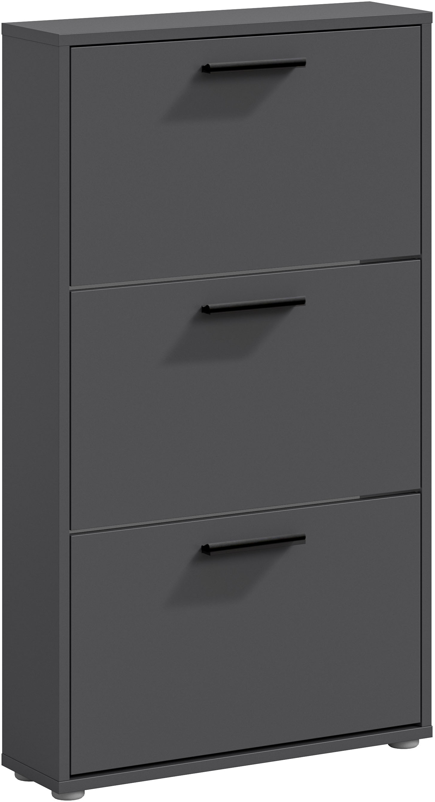 HBZ Schuhkipper »Sam Schuhkipper, Schuhschrank BxHxT 59x103x17 cm« 1 Stk. tlg. Schuhkipper, Schuhschrank mit 3 Klappen, BxHxT 59x103x17cm