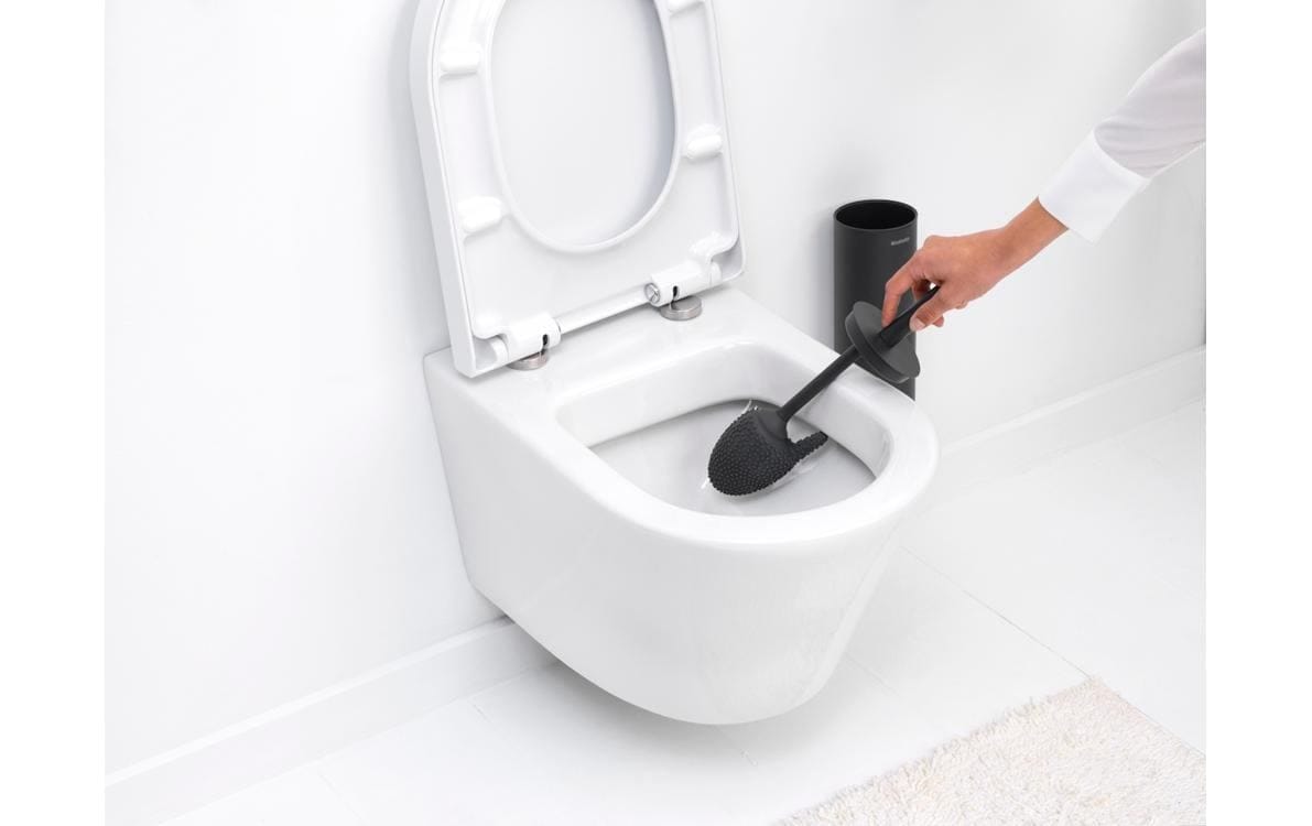 Brabantia WC-Garnitur »Mindset Anthrazit« aus Kunststoff | Silikon