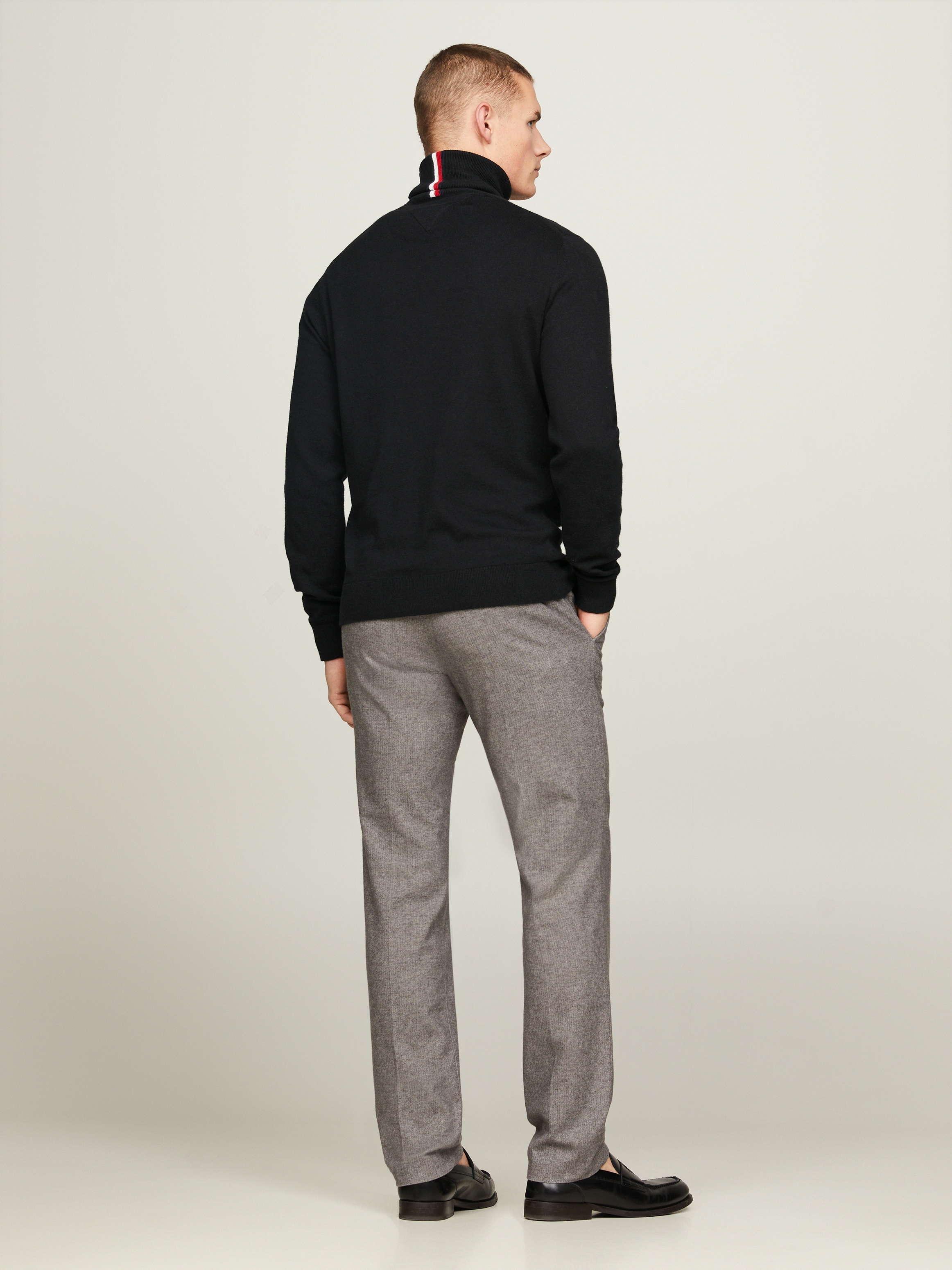 Tommy Hilfiger Rollkragenpullover »PIMA ORG CTN CASHMERE ROLL NECK«