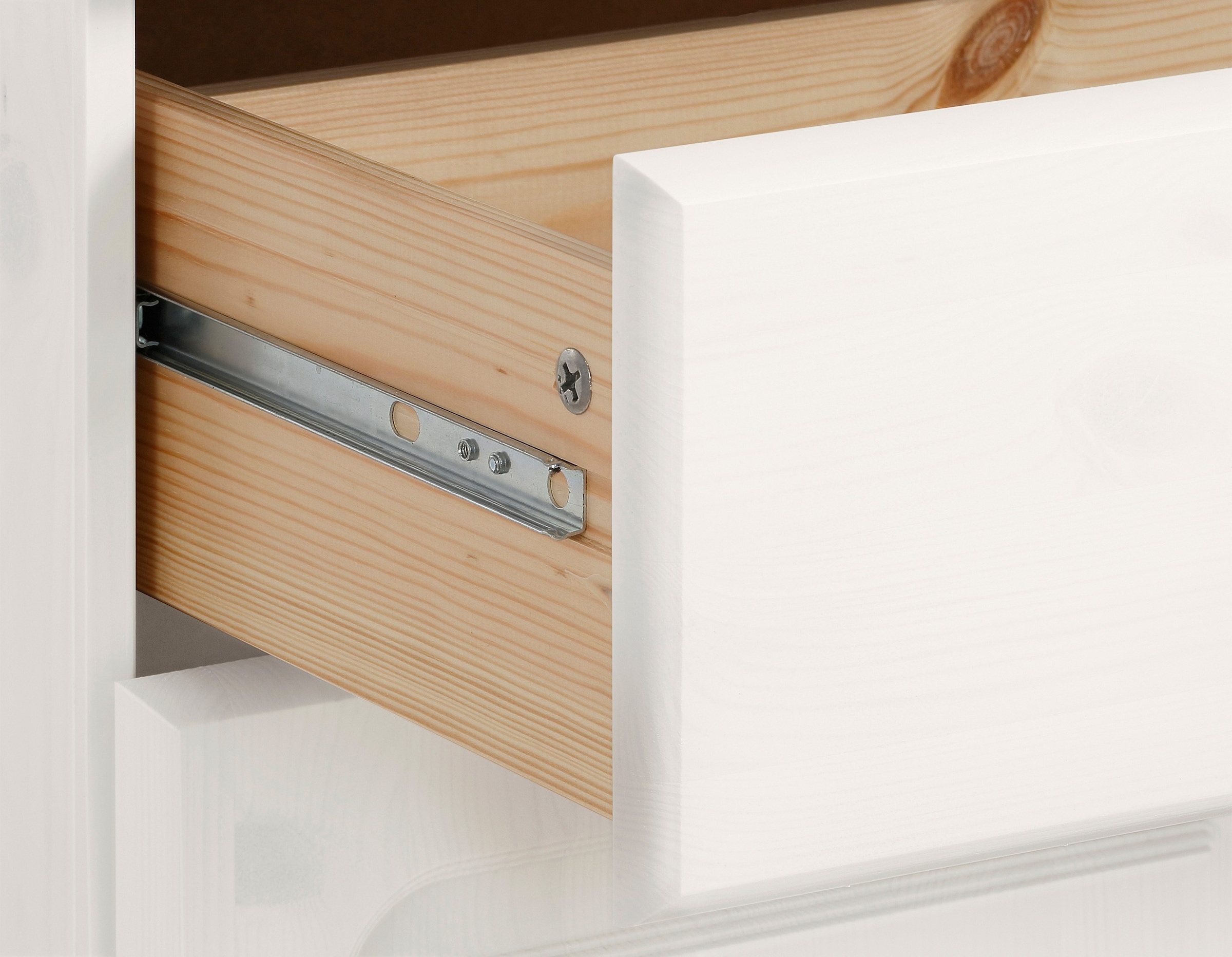 GOODproduct Sideboard »Mette« Kommode mit gefrästen, kugelförmigen Füssen, Breite 120 cm