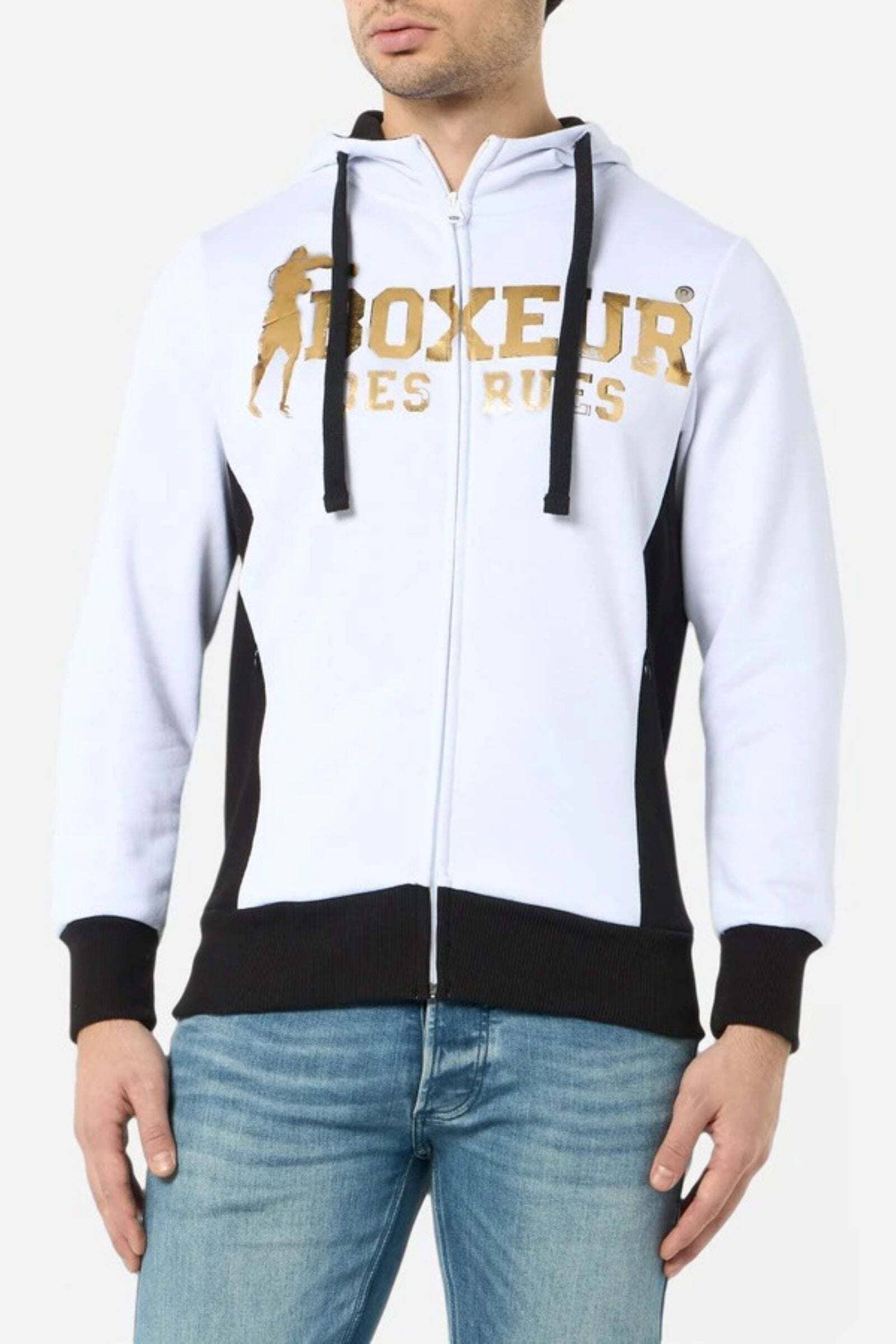 BOXEUR DES RUES Sweatjacke »BOXEUR DES RUES Sweatjacke Hooded Full Zip«