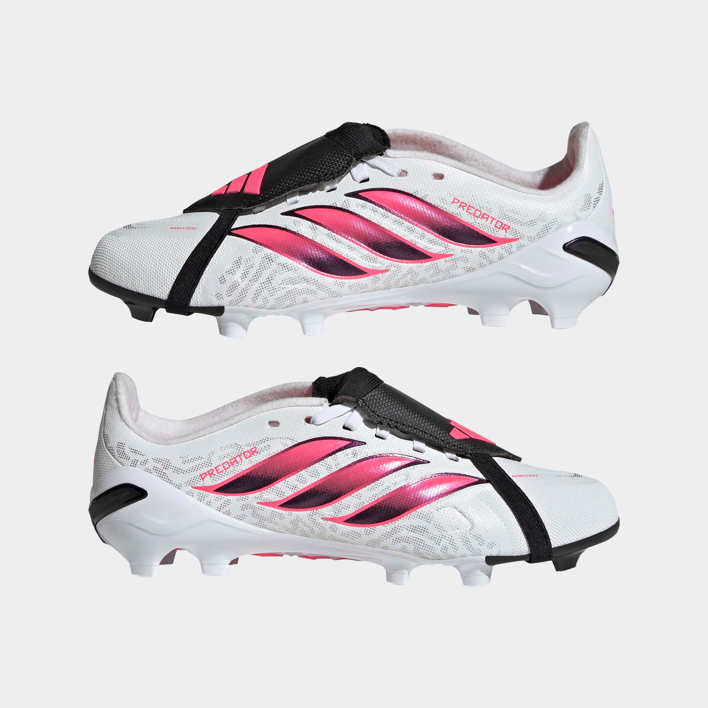 adidas Performance Chaussure de football »PREDATOR LEAGUE KIDS , FESTE BÖDEN, UMSCHLAGBARE ZUNGE«  pour gazon et surfaces dures, jeunes & enfants, porté lors de la Coupe du Monde