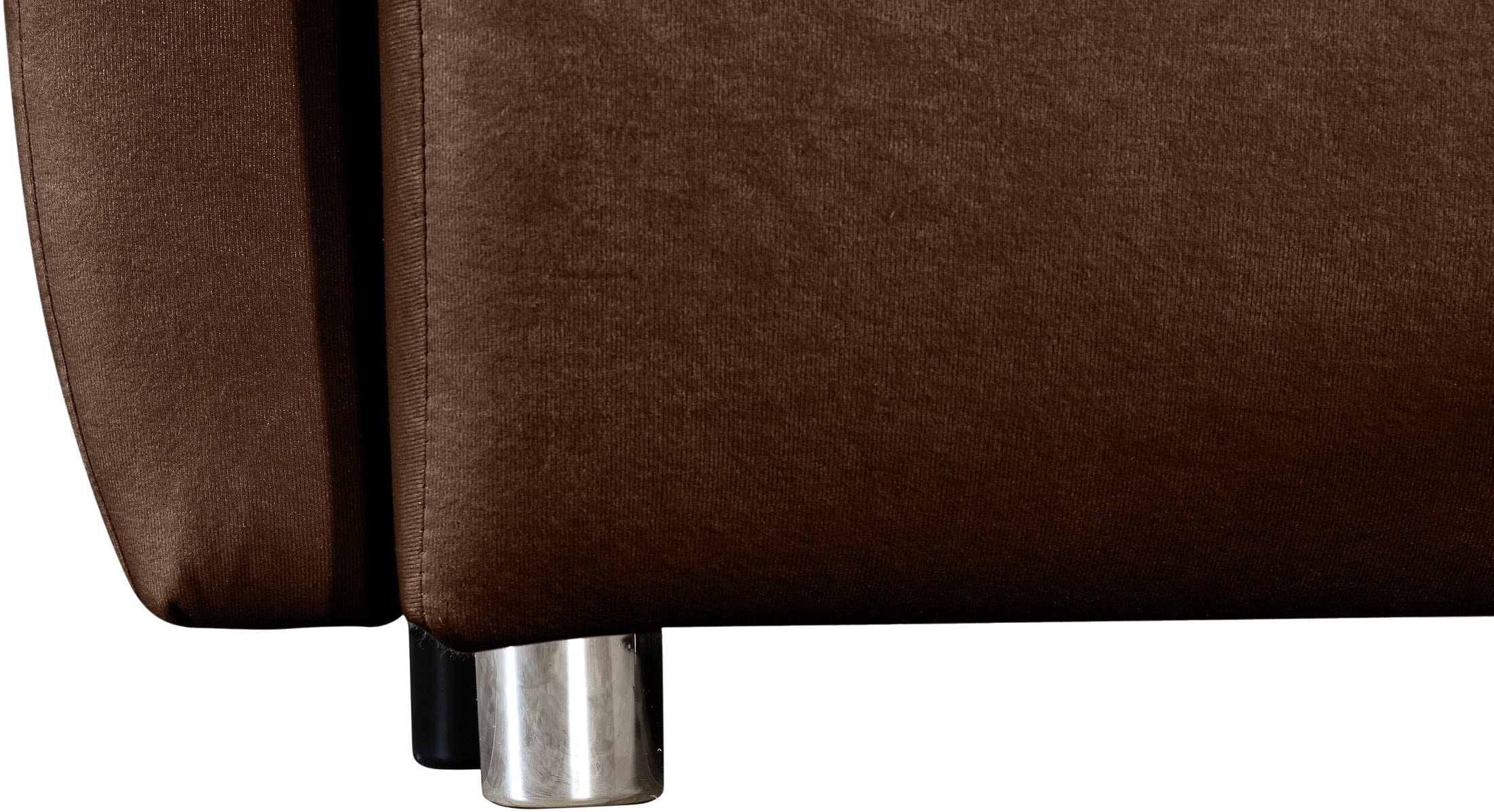 COLLECTION AB Canapé d'angle »Funtastic, Breite 213 cm« avec fonction sommeil, coffre de lit, réglage des accoudoirs et ressorts Bonnell