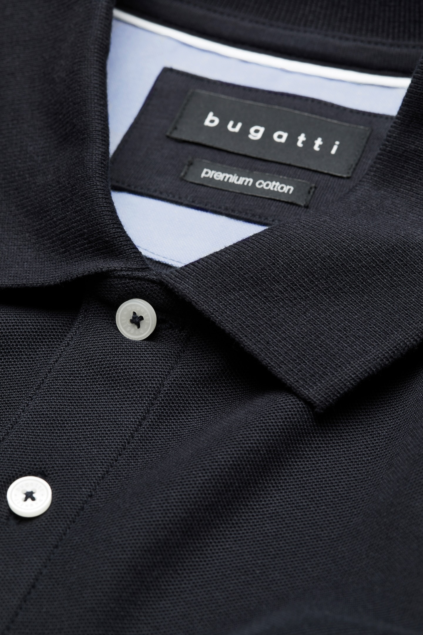 bugatti Polo »Basic Essential« Modern Fit Piqué