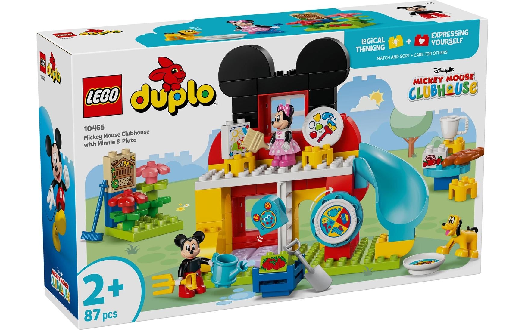 LEGO® Pions de construction »Micky Maus Wunderhaus mit Minnie und Pluto (10465), LEGO DUPLO Disney™«