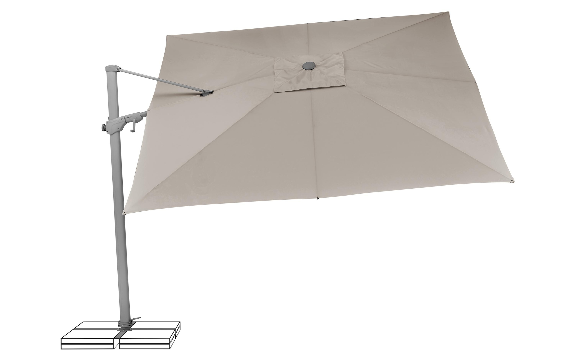   Parasol »Suncomfort by Glatz Varioflex, 300 x 300 cm«