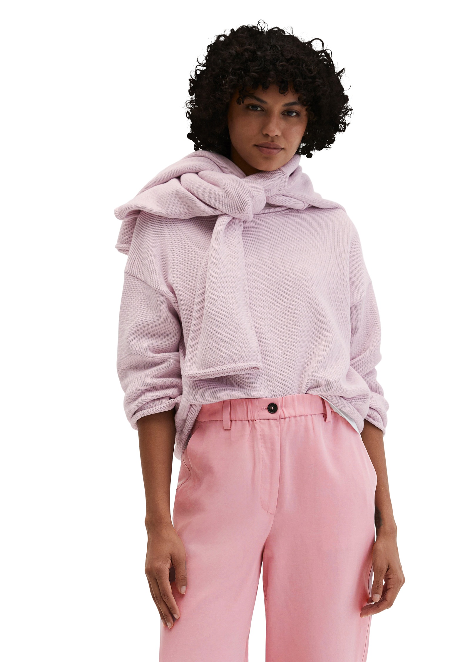 Marc O'Polo Dehnbund-Hose »MINU Barrel«  Model Minu barrel aus Lyocell-Leinen-Mix