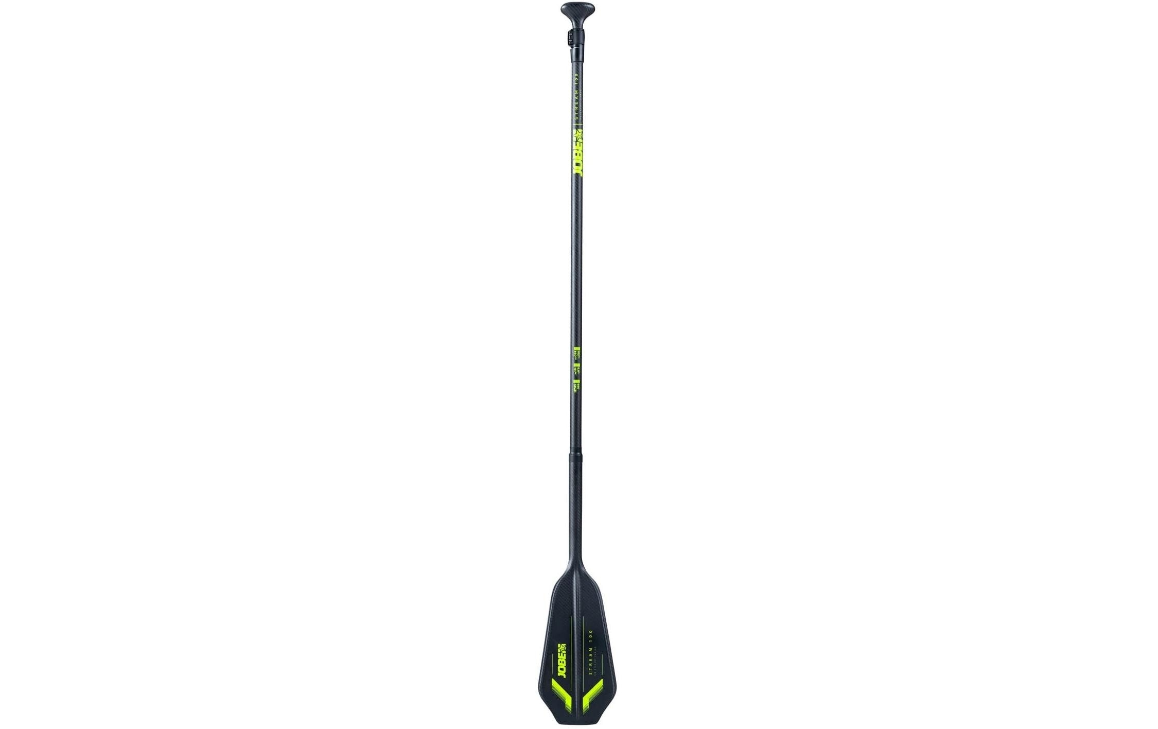   Pagaie SUP »JOBE Stream Carbon 100 2-teilig 180-220 cm« Pagaie en carbone réglable en 2 parties pour stand-up paddle