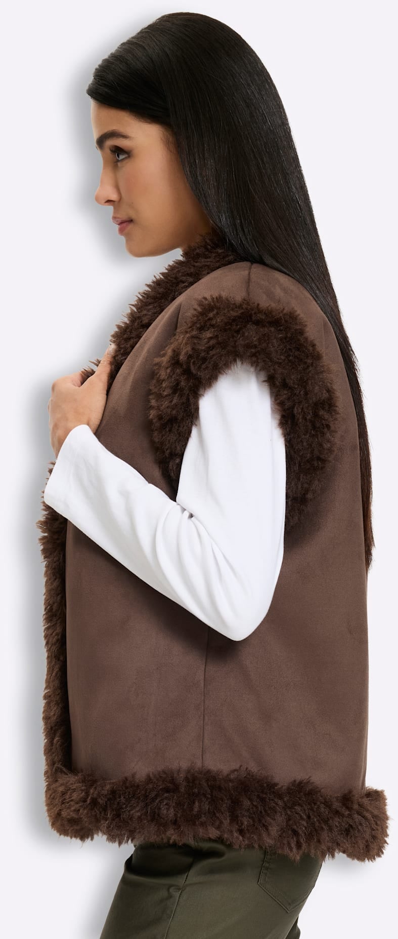 heine Gilet en similicuir