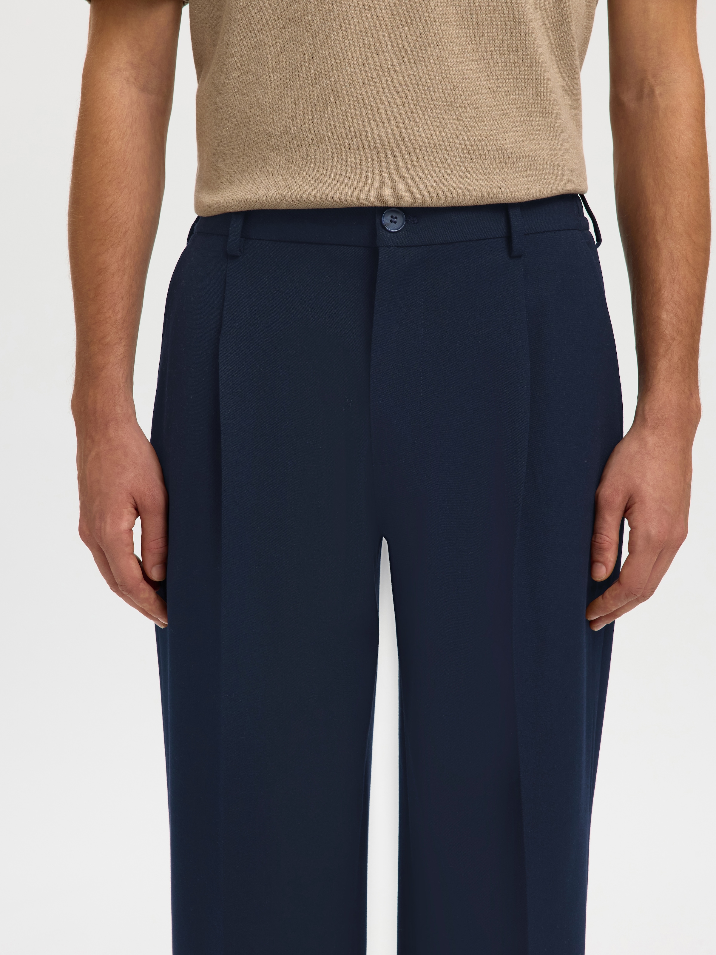 SELECTED Chinos »SLH220-LOOSE FINN FLEX PANTS NOOS«