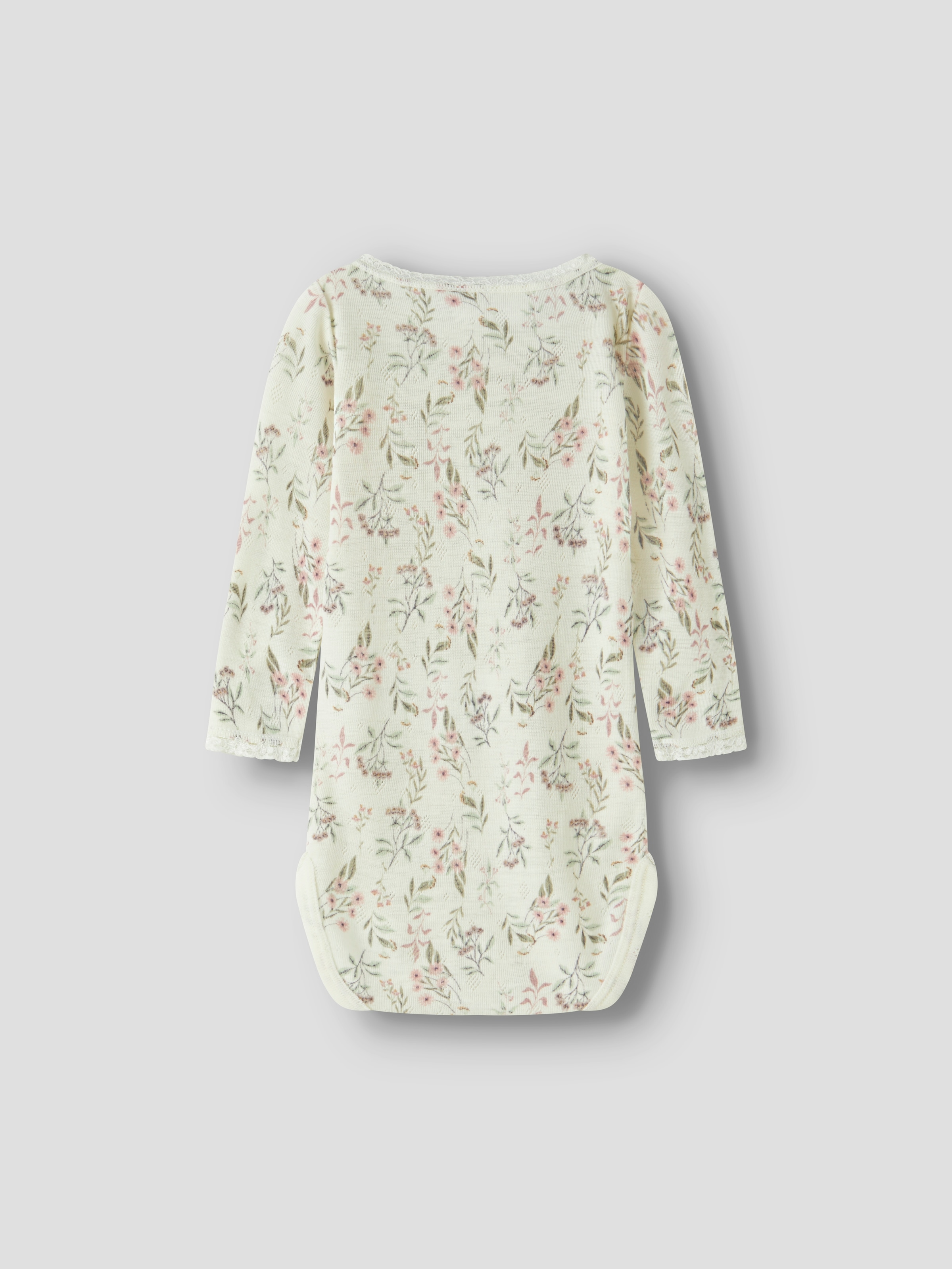 Name It Body à manches longues »NBFWANG WOOL NEEDLE LS BODY NOOS« Laine