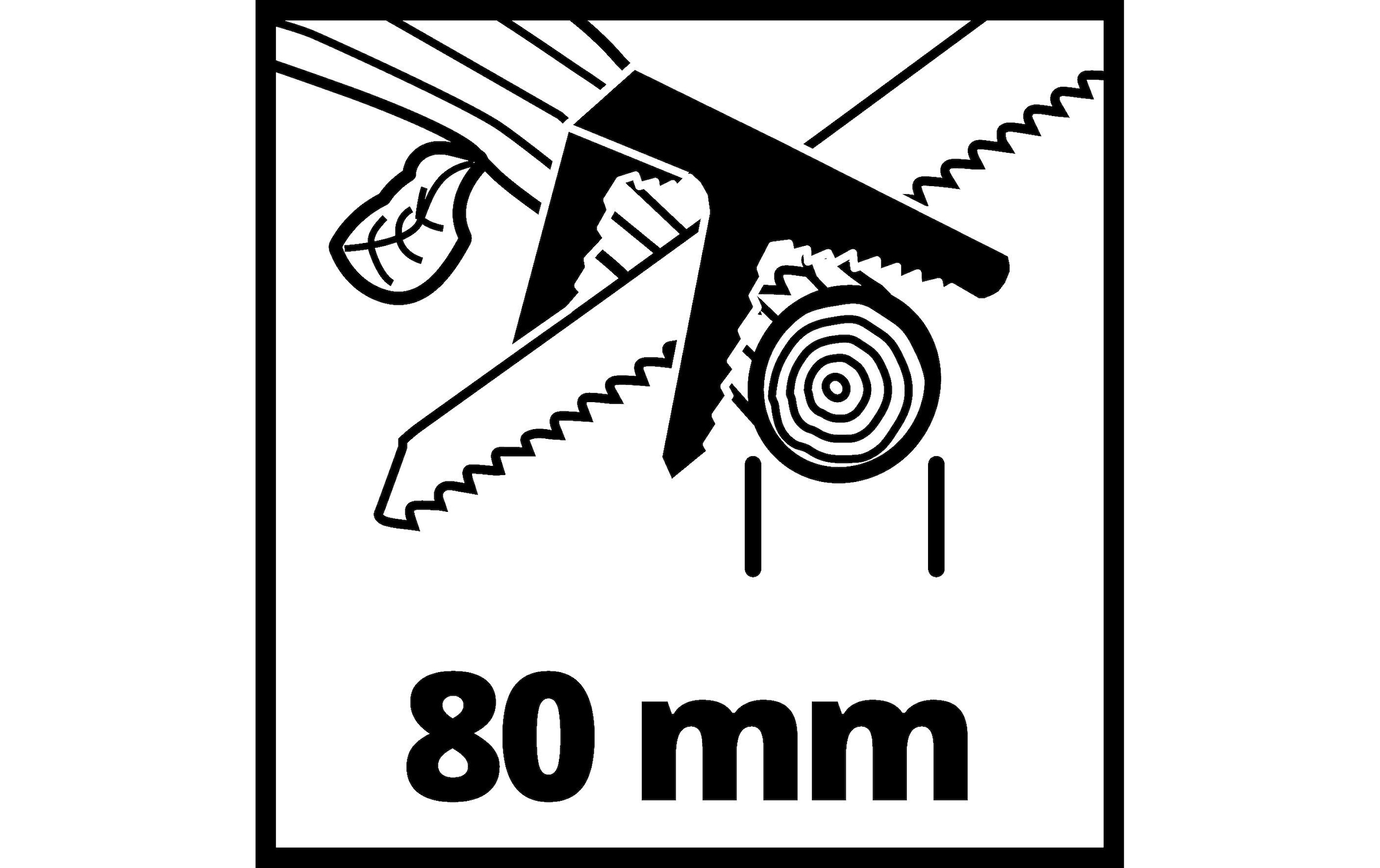 Einhell Scie sans fil »GE-GS 18/150 Li-Solo«