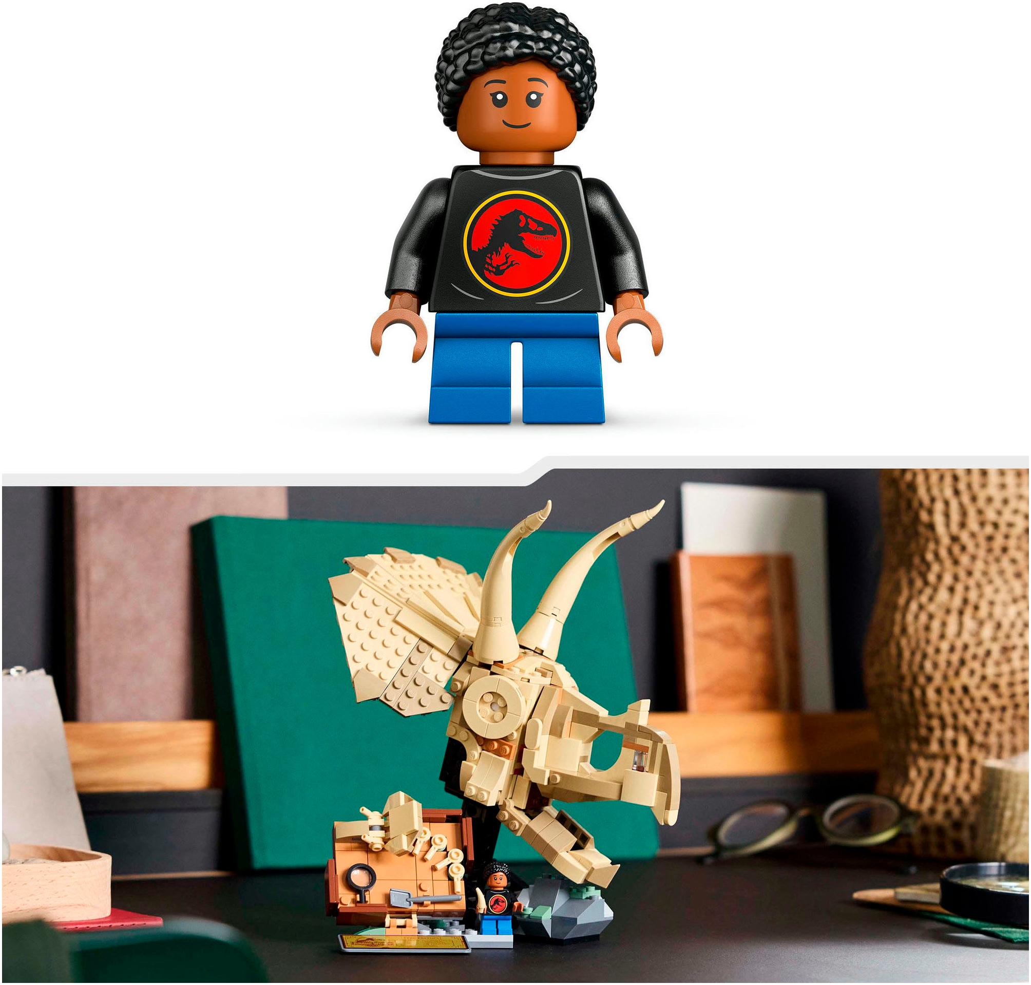 LEGO® Konstruktionsspielsteine »Dinosaurier-Fossilien: Triceratops-Schädel (76969)« LEGO Jurassic World; Made in Europe