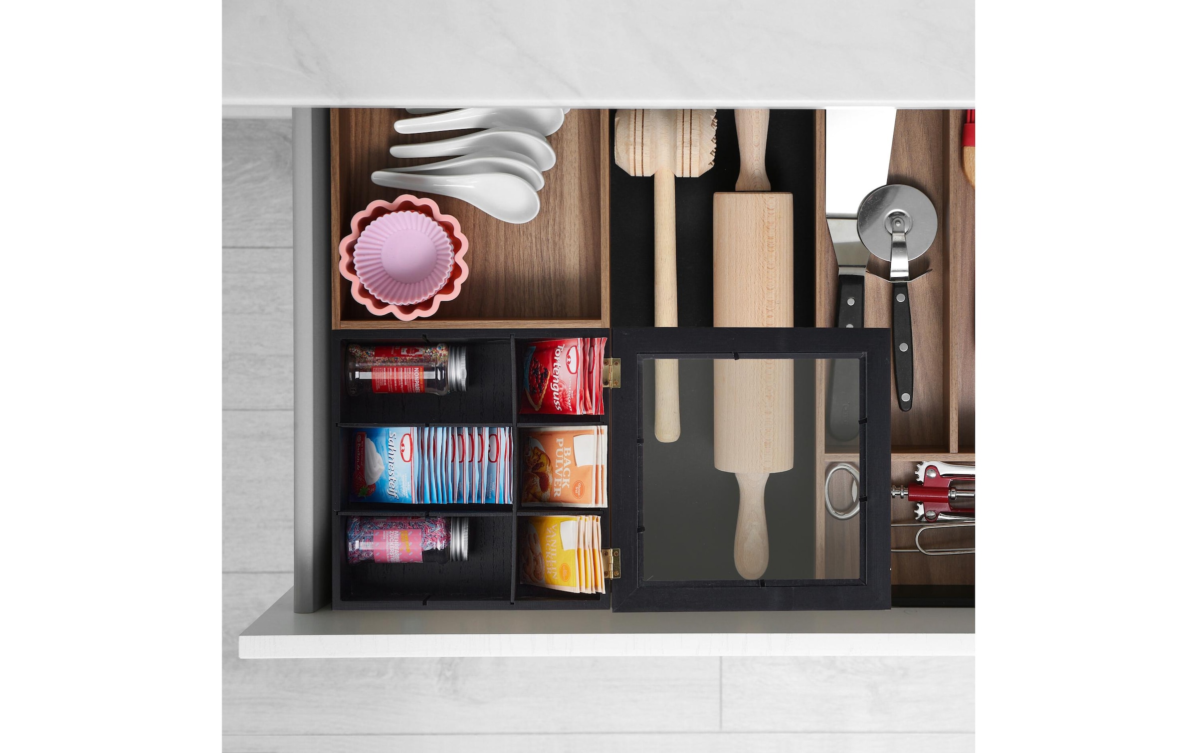 relaxdays Teebox »9 Fächer« 1 Stk. tlg.