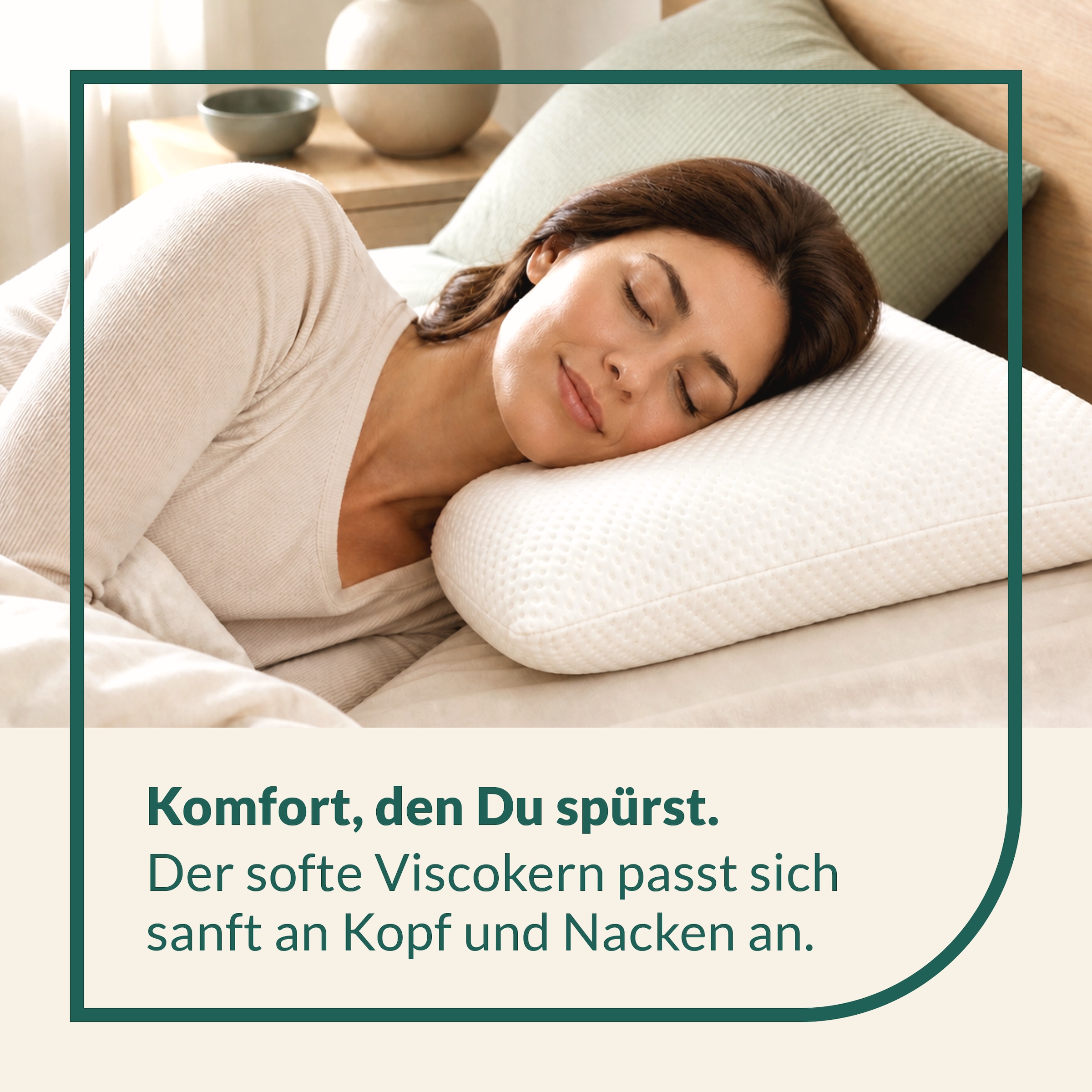 fan Coussin de nuque »Soja Dream« Füllung: mousse visco 1 cuis tlg. bien-être pour la nuque