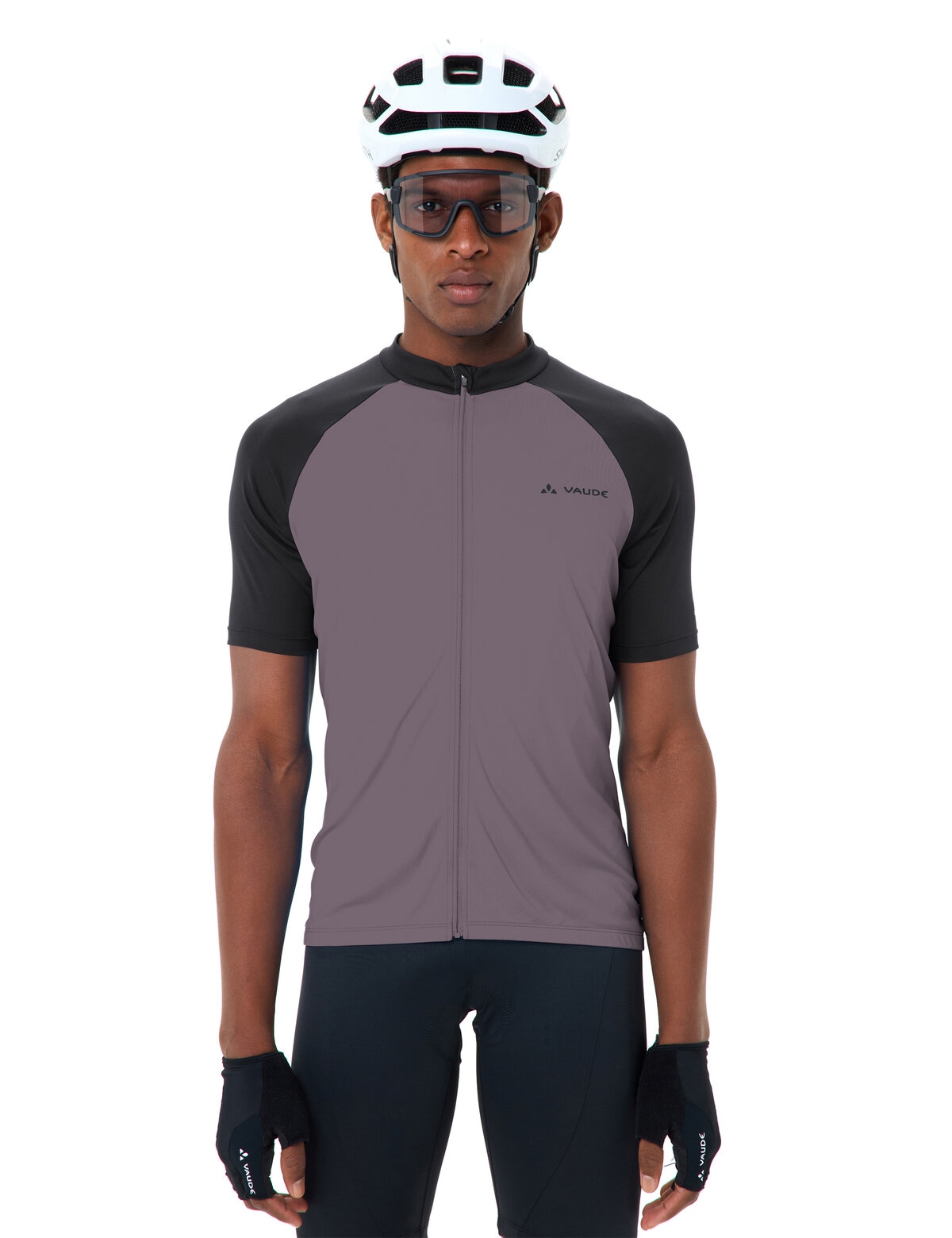 VAUDE Radtrikot »Men's Matera FZ Tricot II« für Radsport, mit drei offenen Rückentaschen, mit kurzen Ärmeln