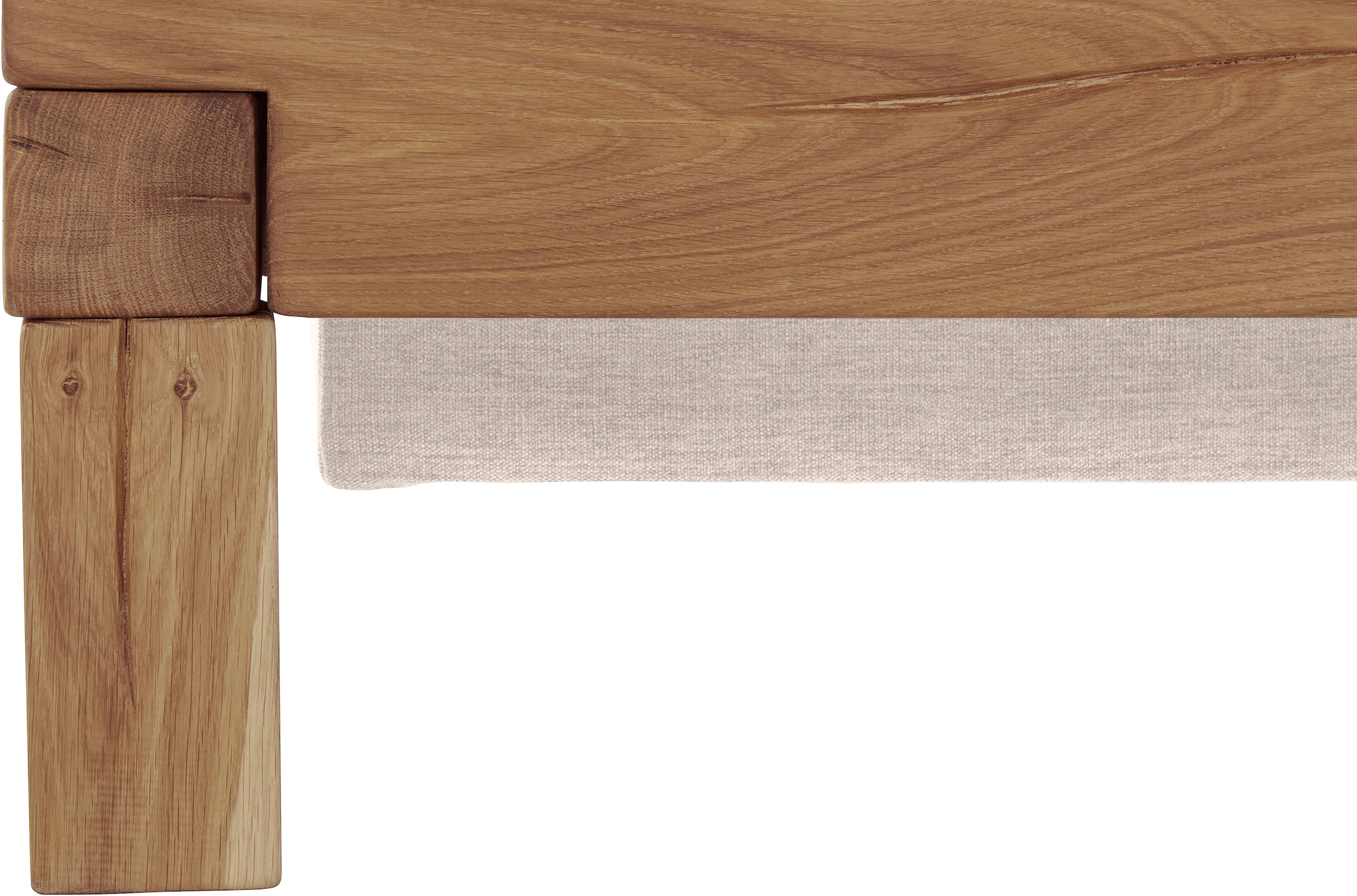 Home affaire »VILLADS inkl. Taschenfederkernmatratze H2-H4 und Topper« surface de couchage : 180/200 cm, base boxspring intérieure, tissus recyclés