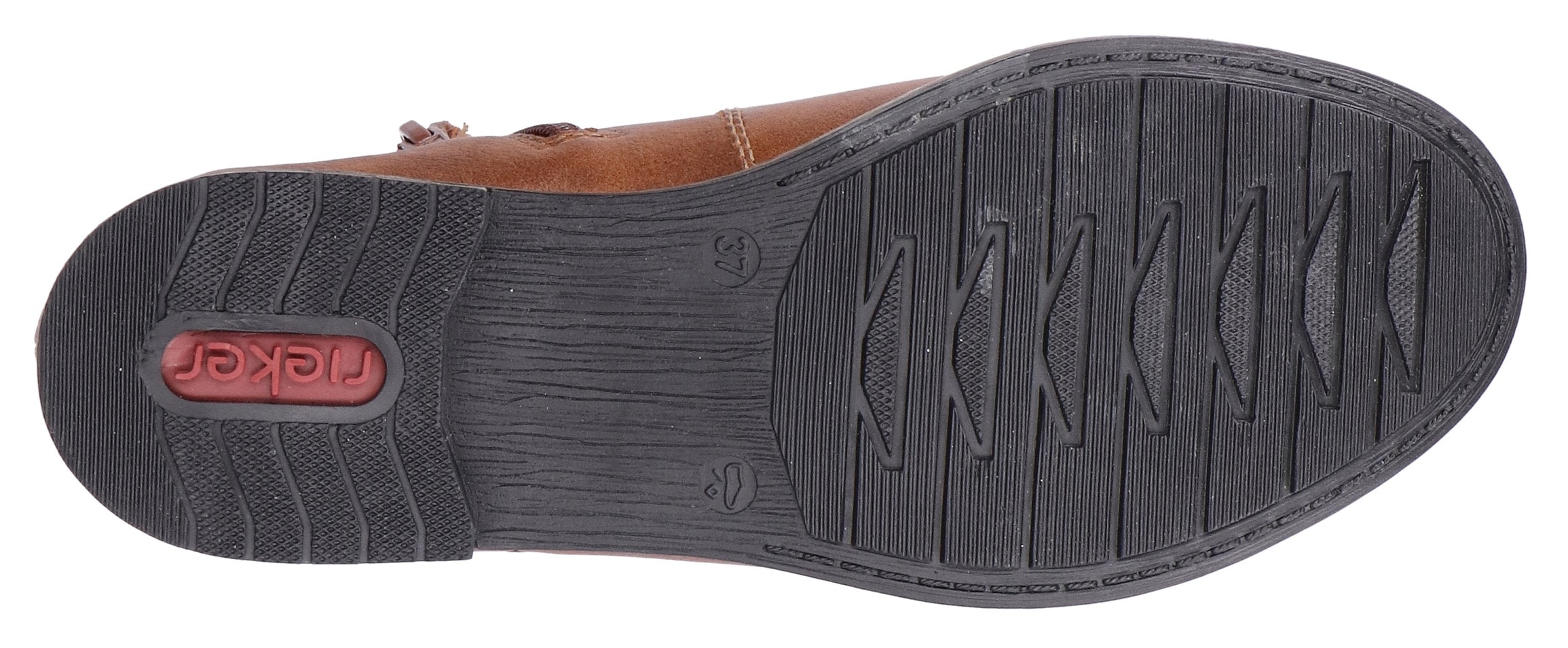 Rieker Chelseaboots  , Schlupfboots, Stiefelette, Blockabsatz, mit wärmendem Textilfutter