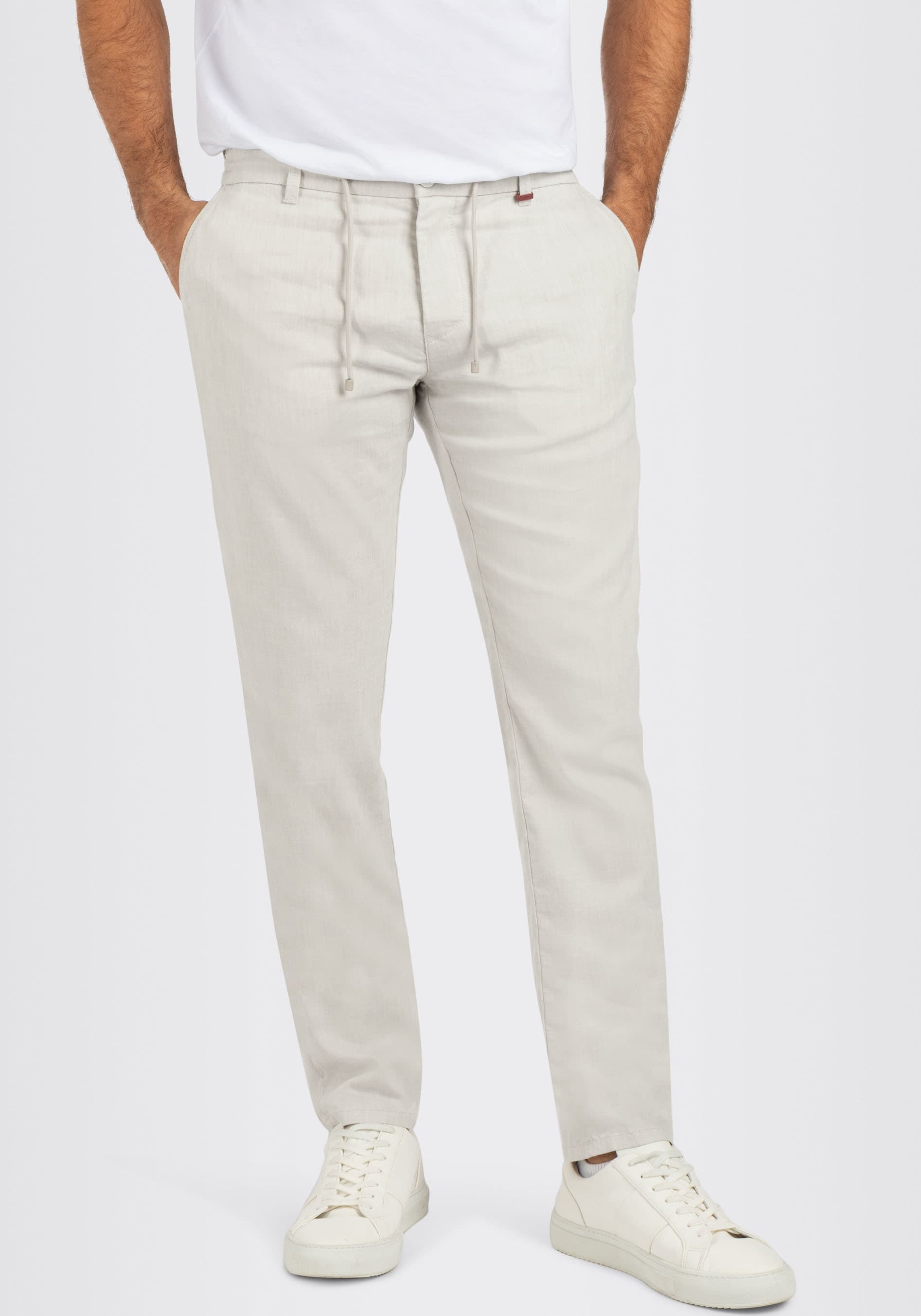 MAC Chinos »Lennox Sport«  structure lin