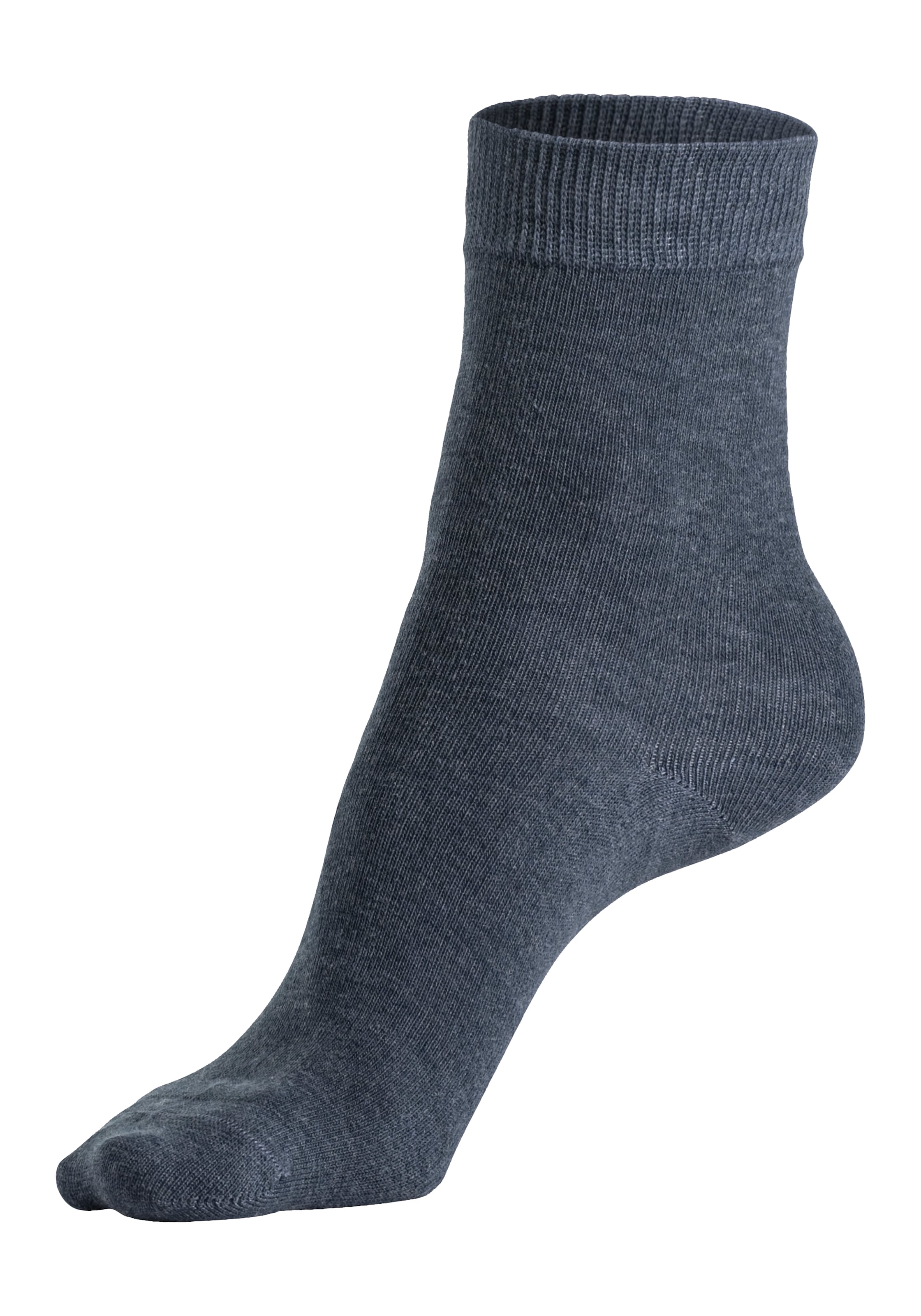 LASCANA Chaussettes basiques Paquet, 7 cuis tlg. en couleurs mélangées vives