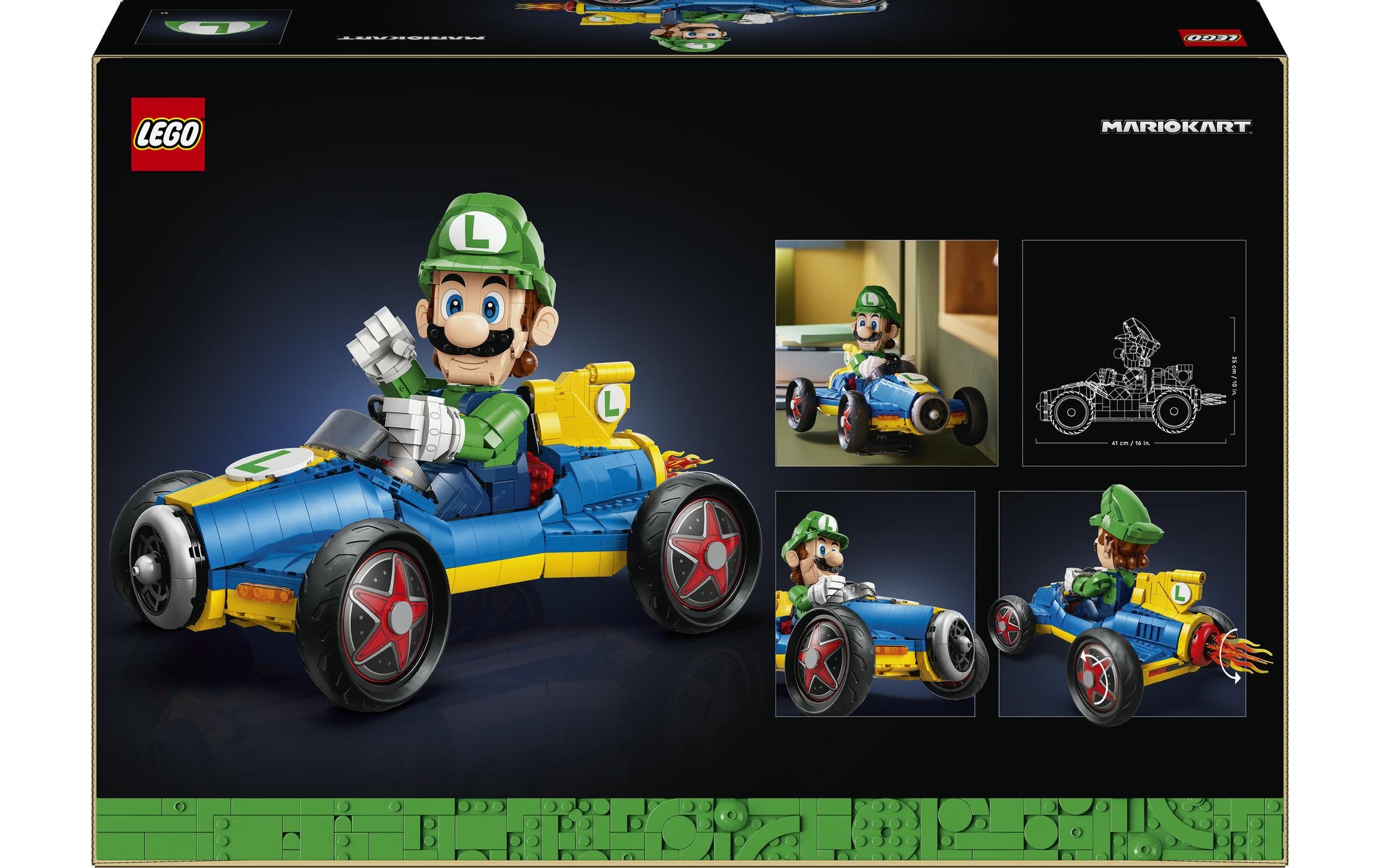 LEGO® Pions de construction »Mario Kart: Luigi & Turboflitzer (72050), LEGO Super Mario« fabriqué en Europe