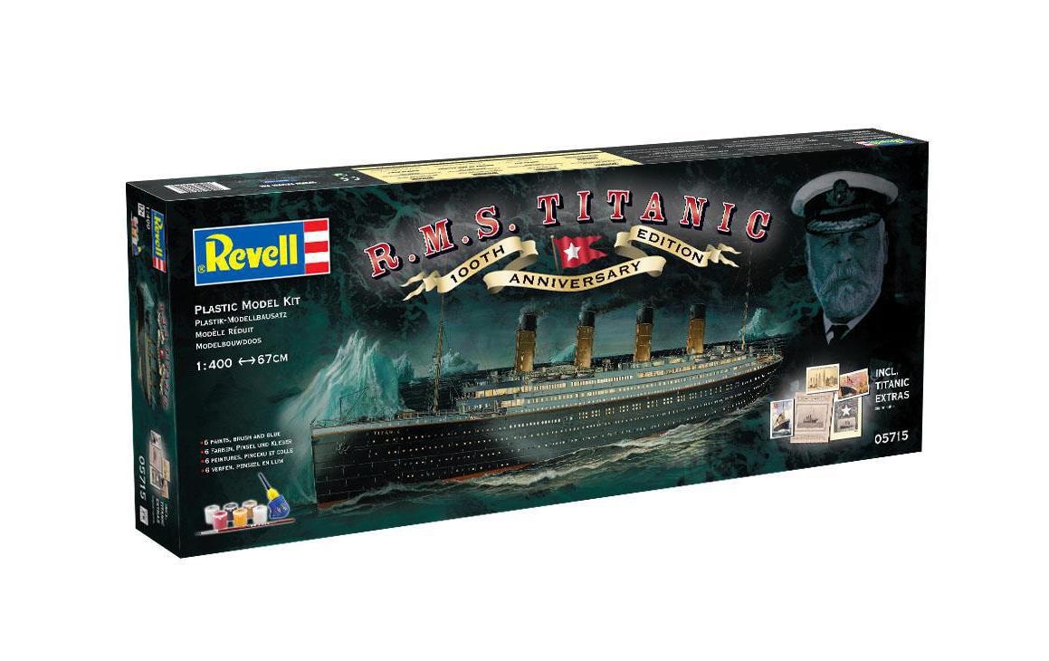 Revell® Kit de modèles réduits »100 Years TITANIC 1:400« Set, 262 cuis tlg. 1:400