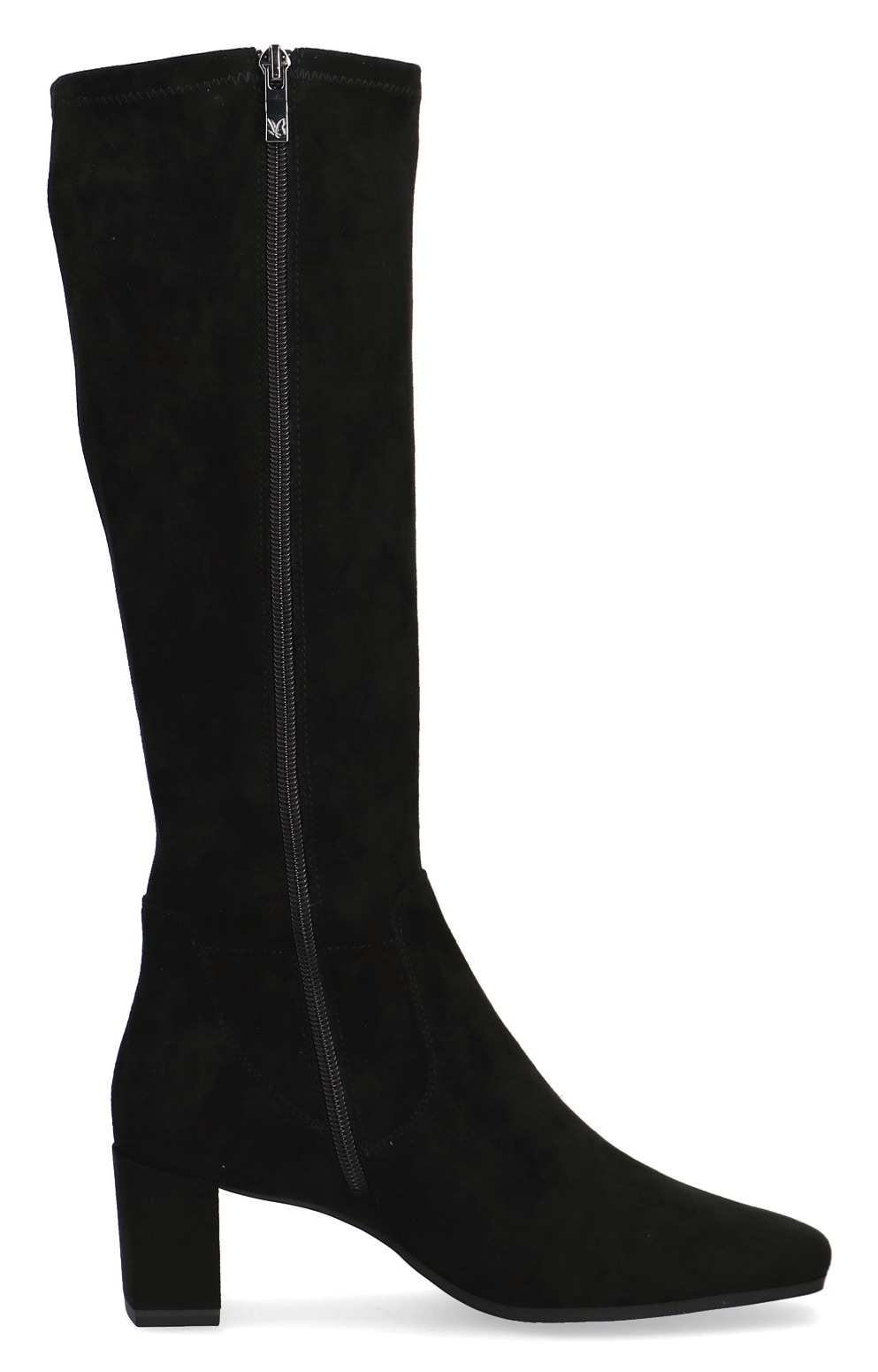 Caprice Bottes  à talon bloc, chaussure de soirée, bottes hautes avec fermeture éclair intérieure