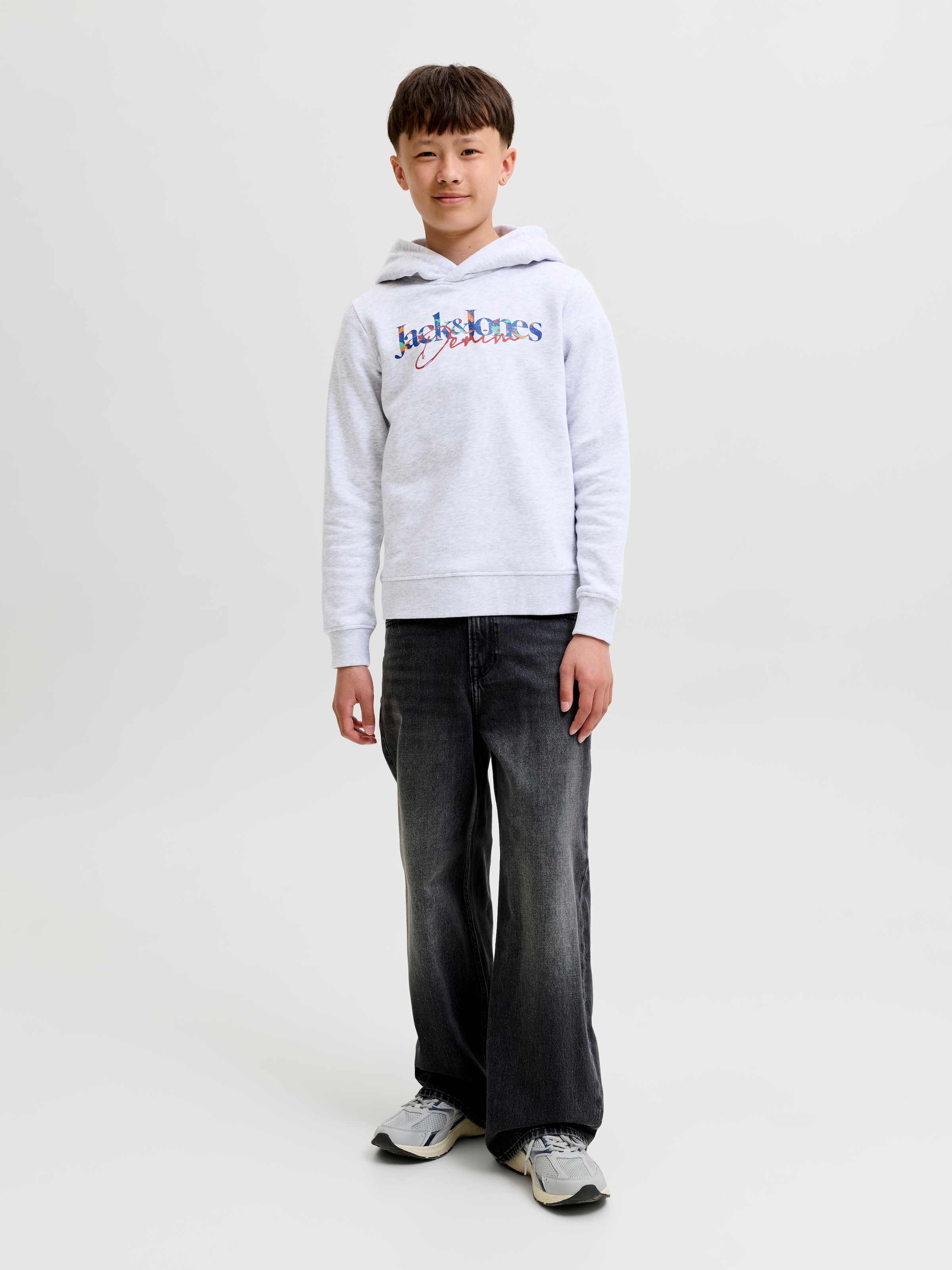 Jack & Jones Junior Kapuzensweatshirt »JJTOM SWEAT HOOD SN JNR«, Baumwollmischung, regular fit
