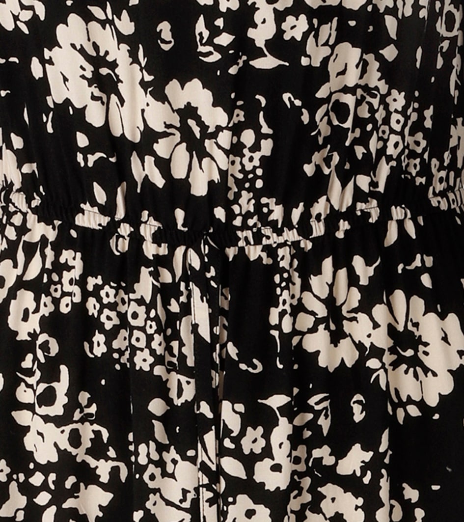 Aniston CASUAL Mini-robe mit grafischen Blumendruck - jedes Teil ein Unikat - NEUE KOLLEKTION