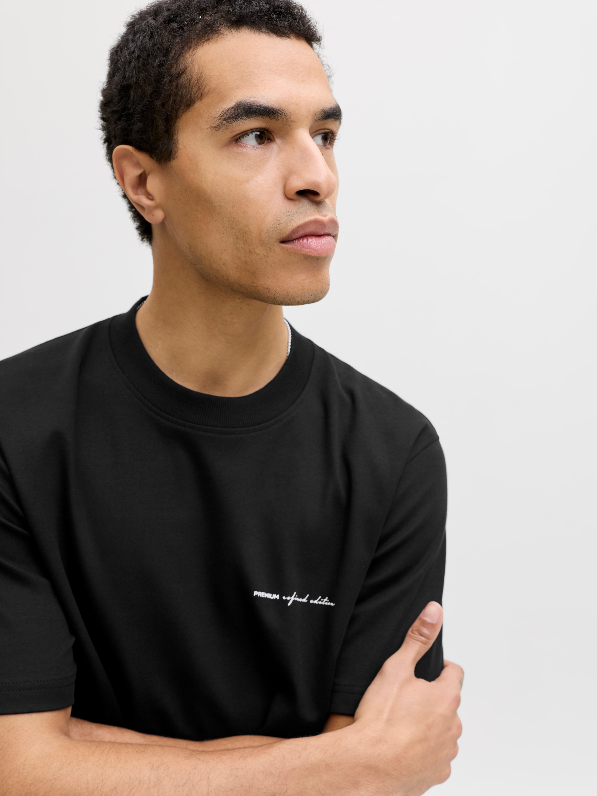 Jack & Jones T-Shirt »JPRBLAOWEN SS BRANDING TEE SN« Baumwollmischung, relaxed fit