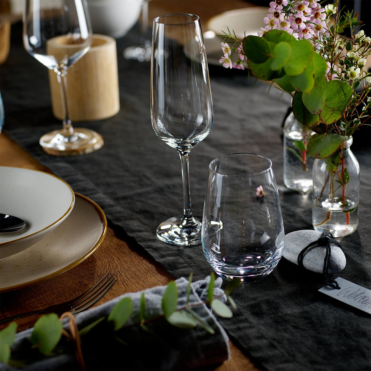 vivo Villeroy & Boch Group Sektglas »Voice Basic« Kristallglas, spülmaschinengeeignet