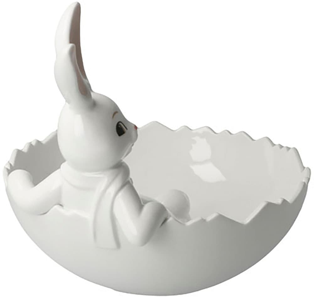 Goebel Osterhase »Figur Hase mit Schale Snow White - Sweets for my Sweet« Osterfigur, Dekofigur, Ostern, Osterdekoration