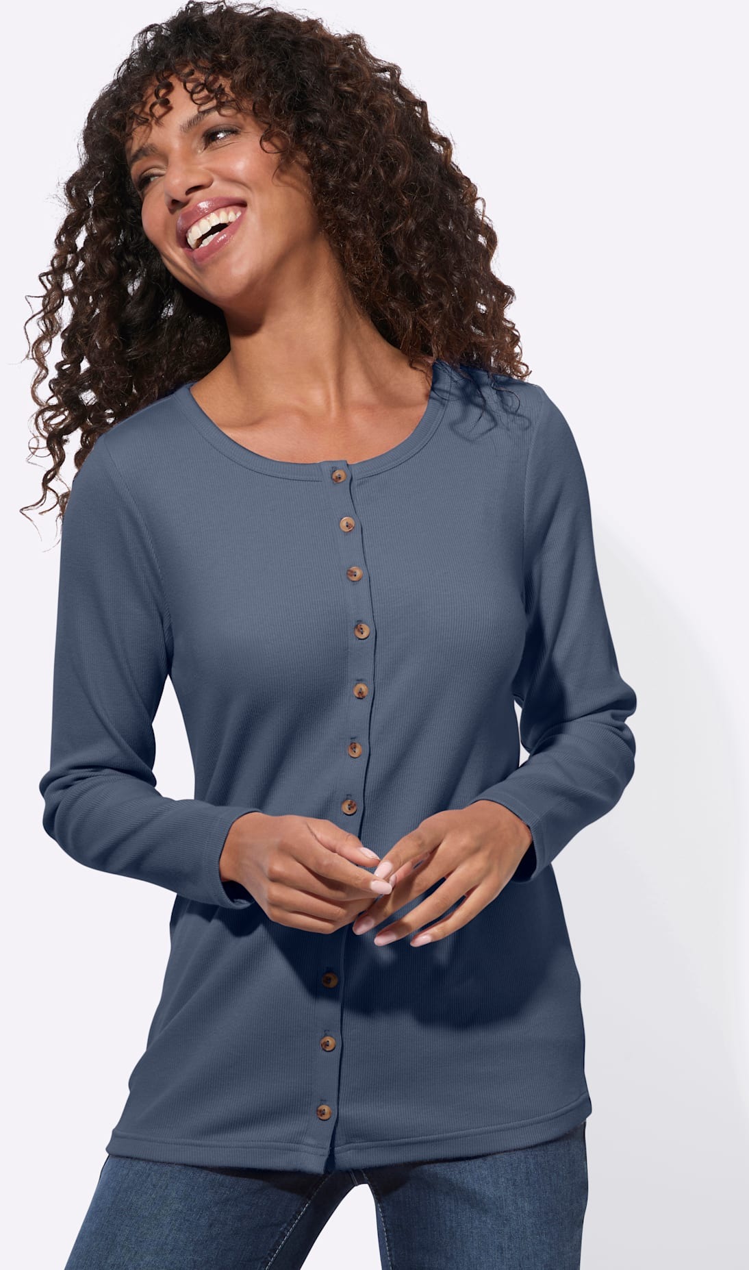 Casual Looks Langarmshirt »Shirt« 1
