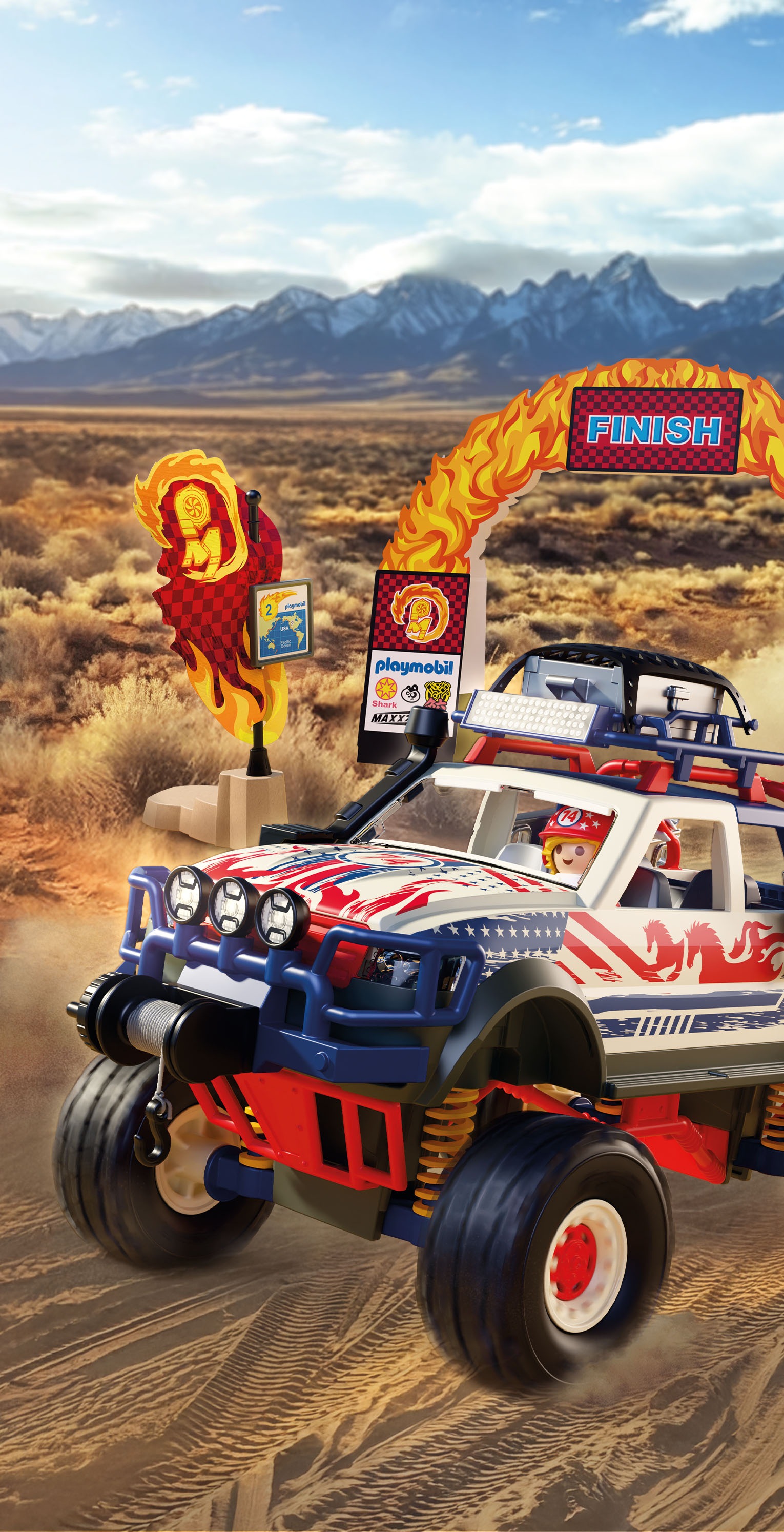 Playmobil® Konstruktions-Spielset »Offroad Truck (72061), City Action« Made in Europe