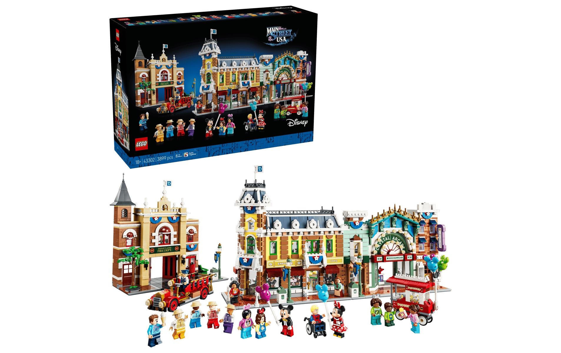 LEGO® Konstruktionsspielsteine »Disney Main Street, U.S.A. 43302 Heimdekoration«