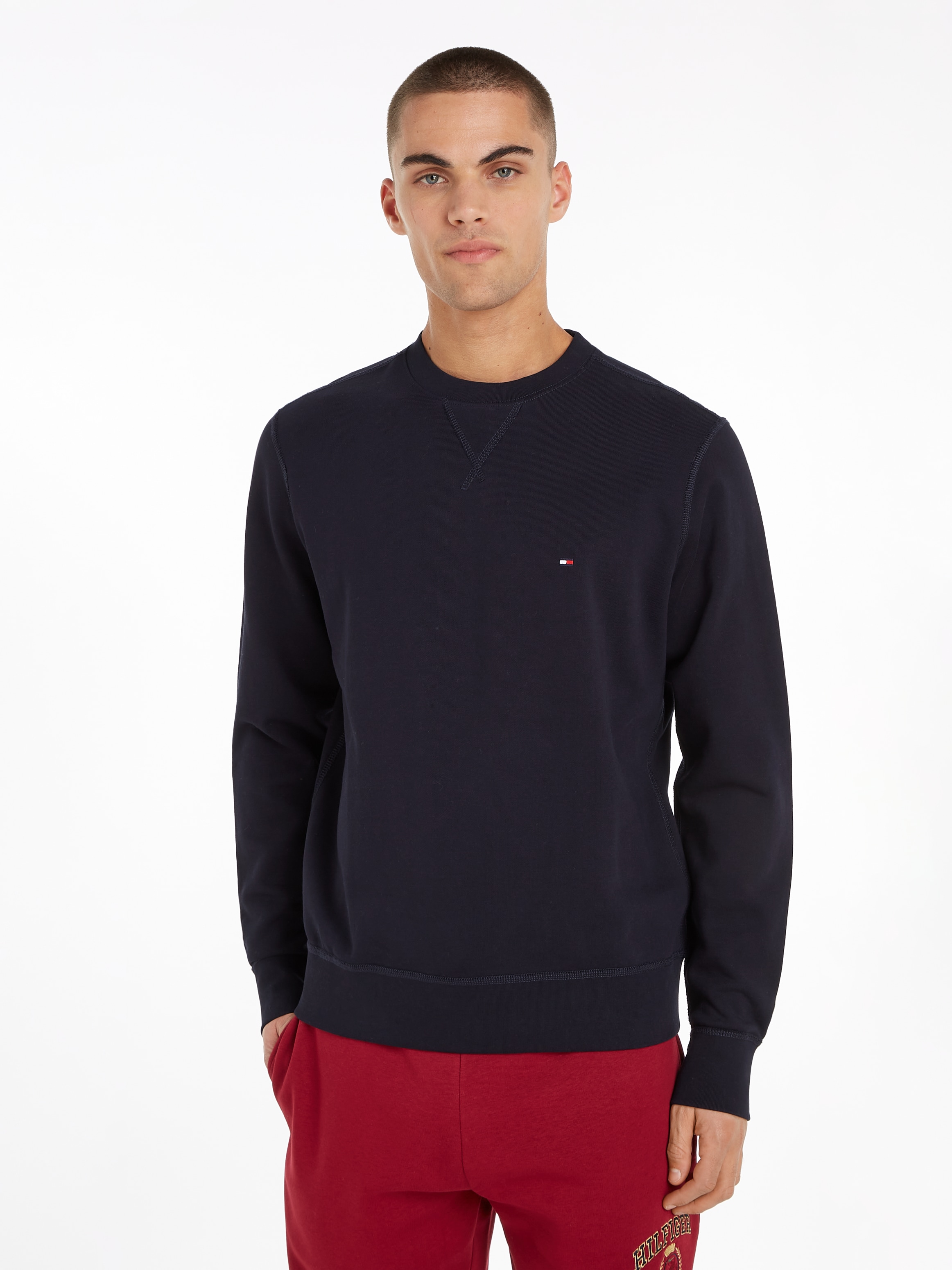 Tommy Hilfiger Sweatshirt »ESSENTIAL TERRY CREWNECK«
