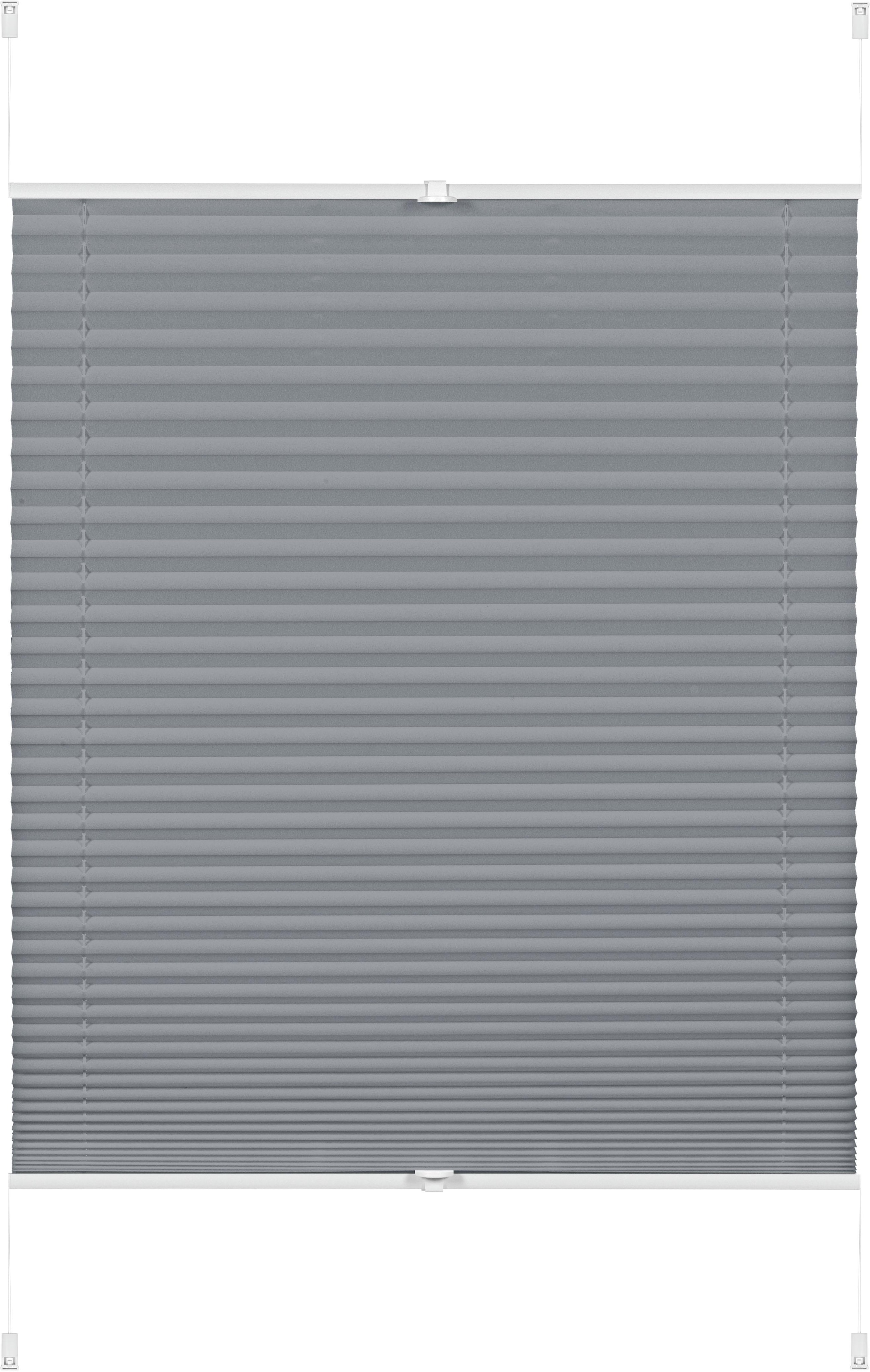 GARDINIA Plissee »EASYFIX Greta« Lichtschutz ohne Bohren verspannt inkl. dezenter Abdeckleiste (Staubschutz)