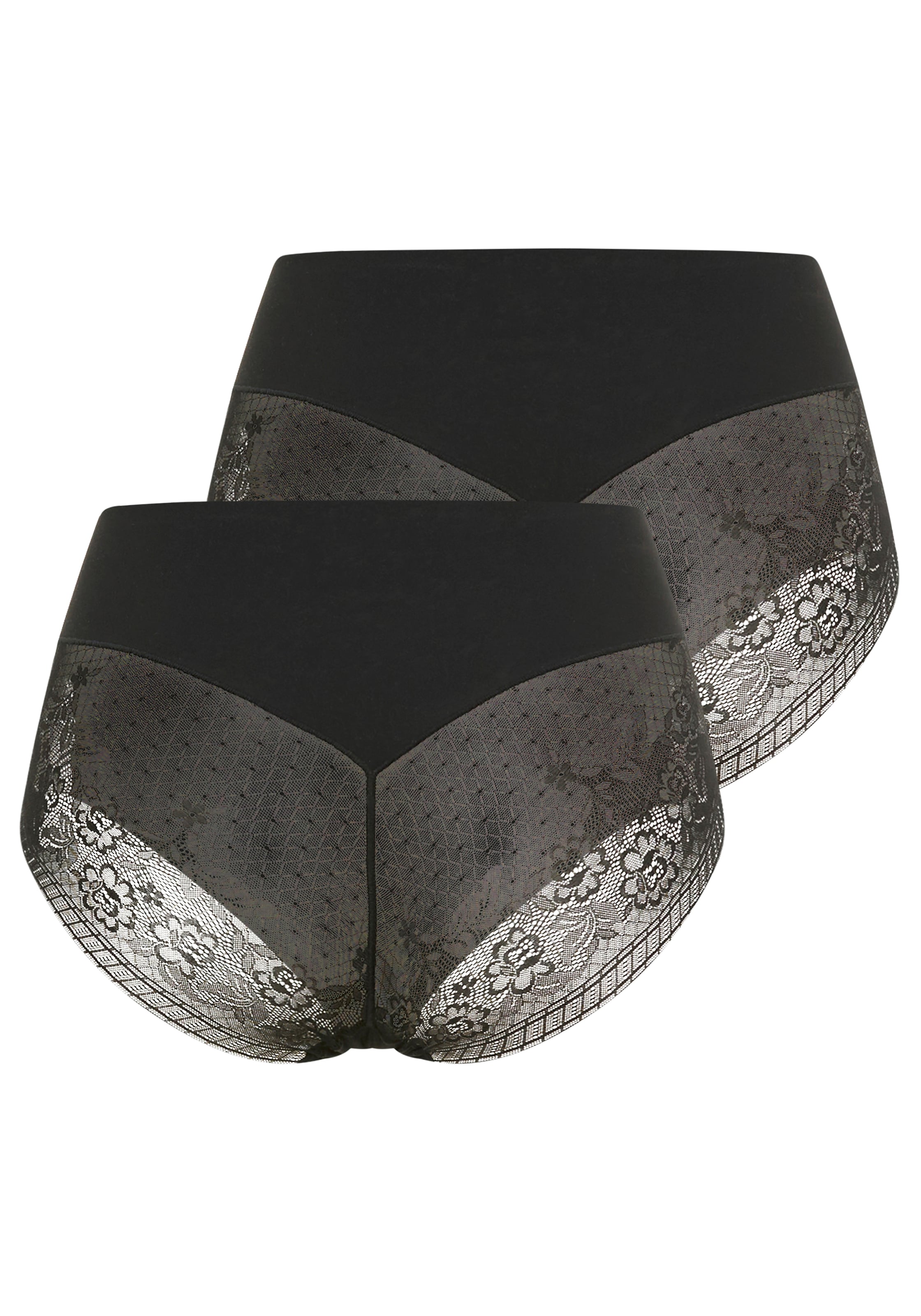 YSABEL MORA Shapingpants »Special You« 2er Pack,  florale Spitze, elastisch, Form-Effekt